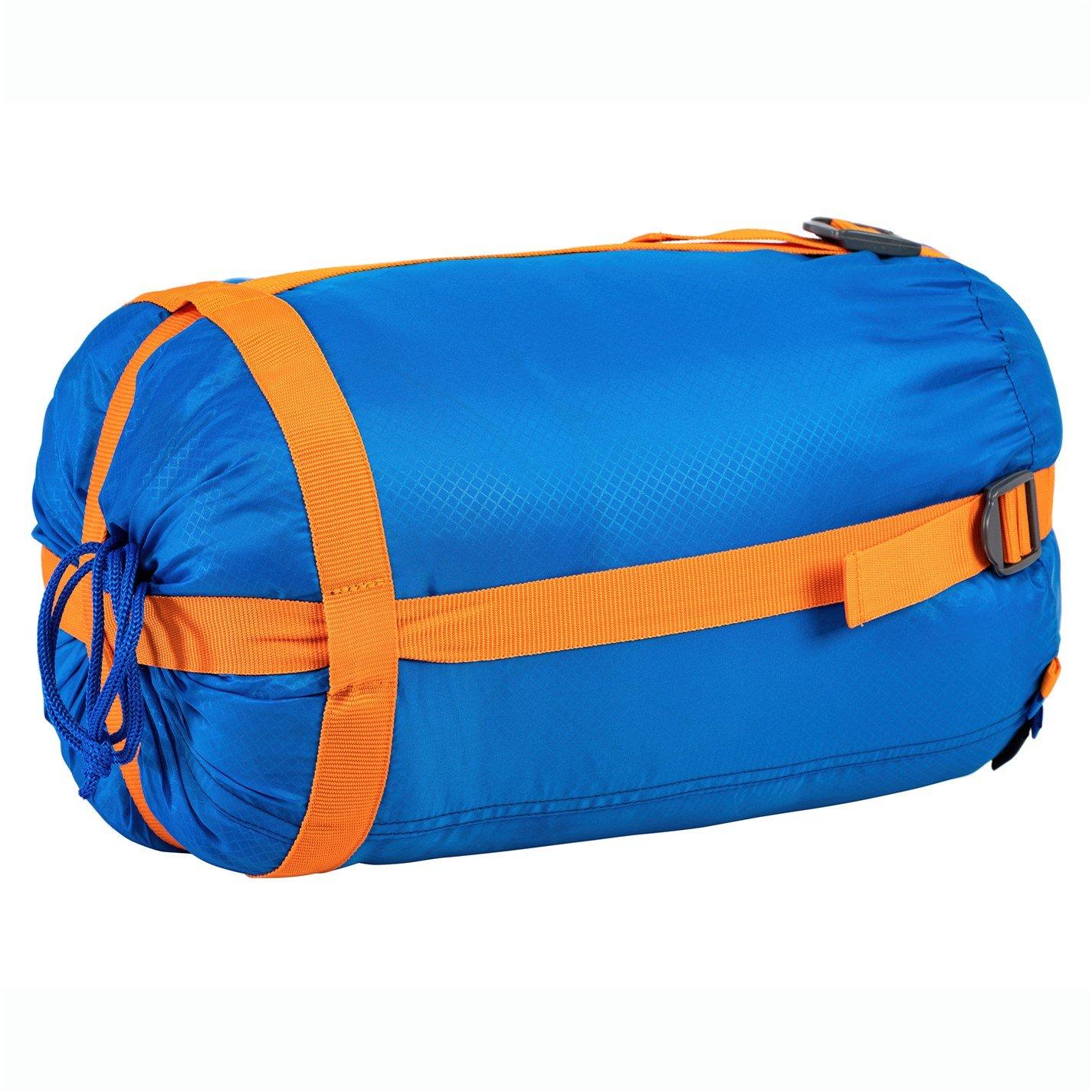Blue - Gelert - Horizon Sleeping Bag Juniors - 4
