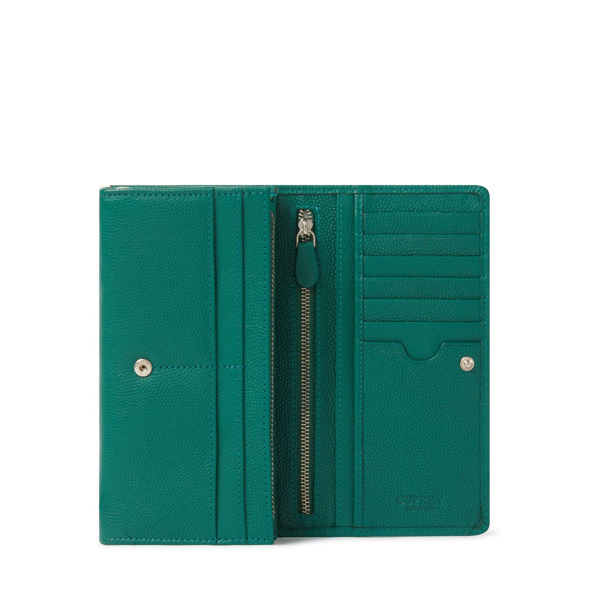 Green - Osprey London - OSPREY LONDON Miami Leather Travel Organiser - 2