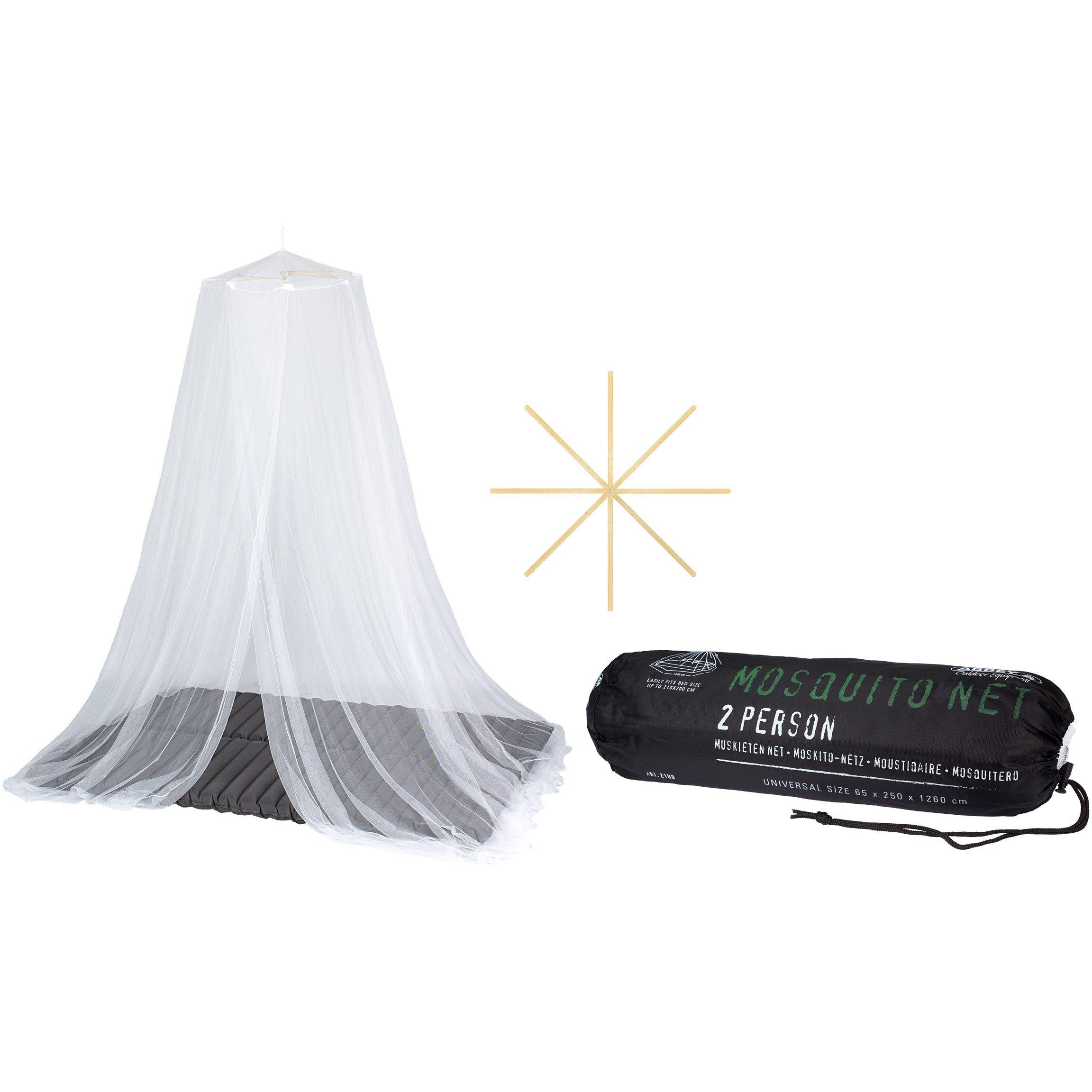 White - Abbey Camp - Mosquito Net 2-Person Borneo-1260 - 2