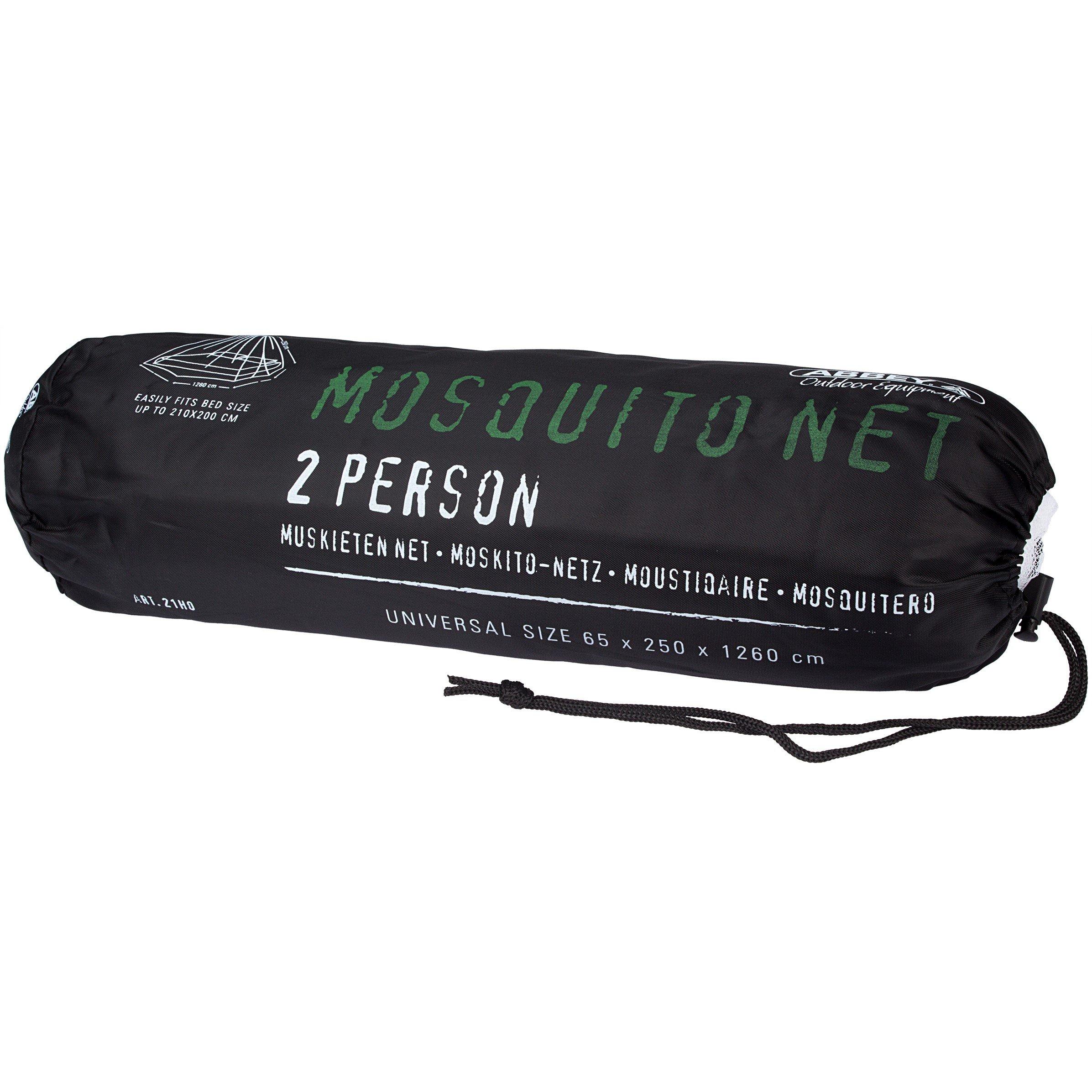 White - Abbey Camp - Mosquito Net 2-Person Borneo-1260 - 4