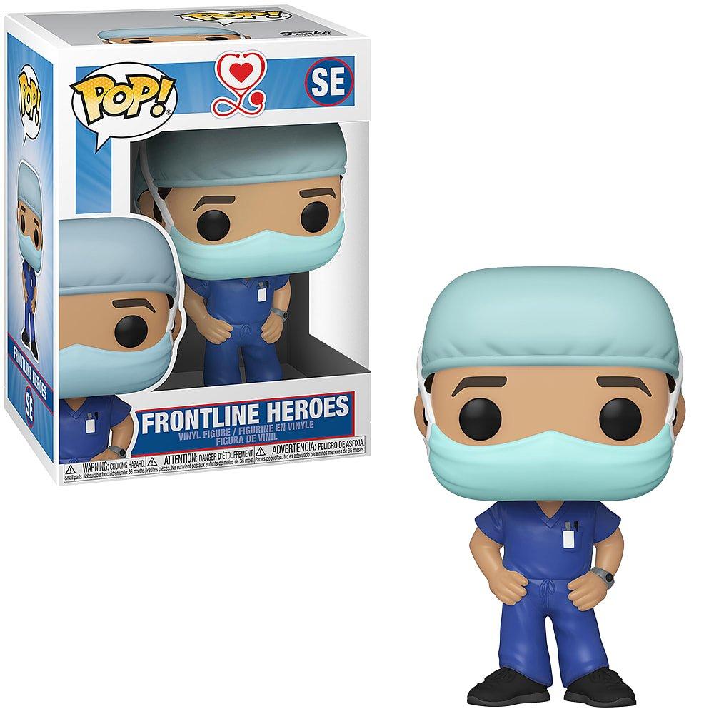 Merchandise - FUNKO - POP! Heroes: Front Line Worker - Male 1 - 1