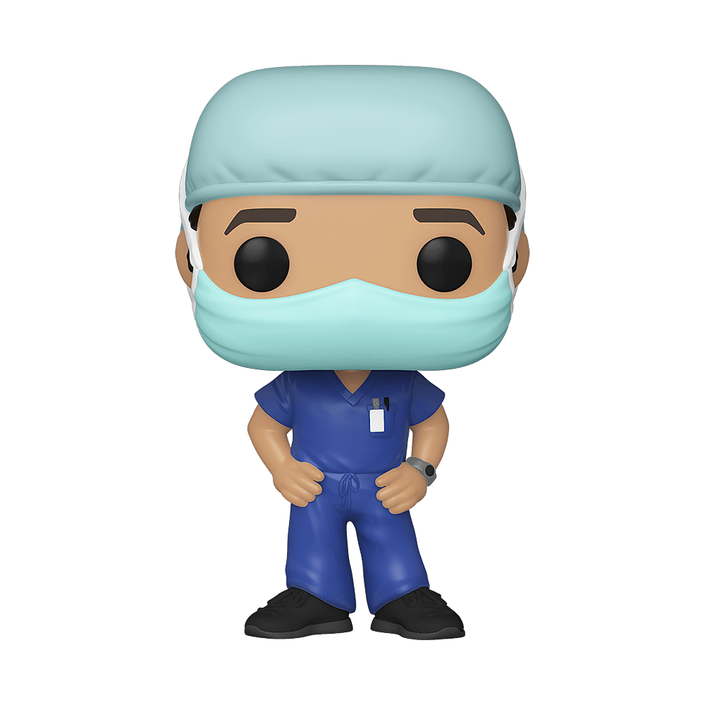 Merchandise - FUNKO - POP! Heroes: Front Line Worker - Male 1 - 2