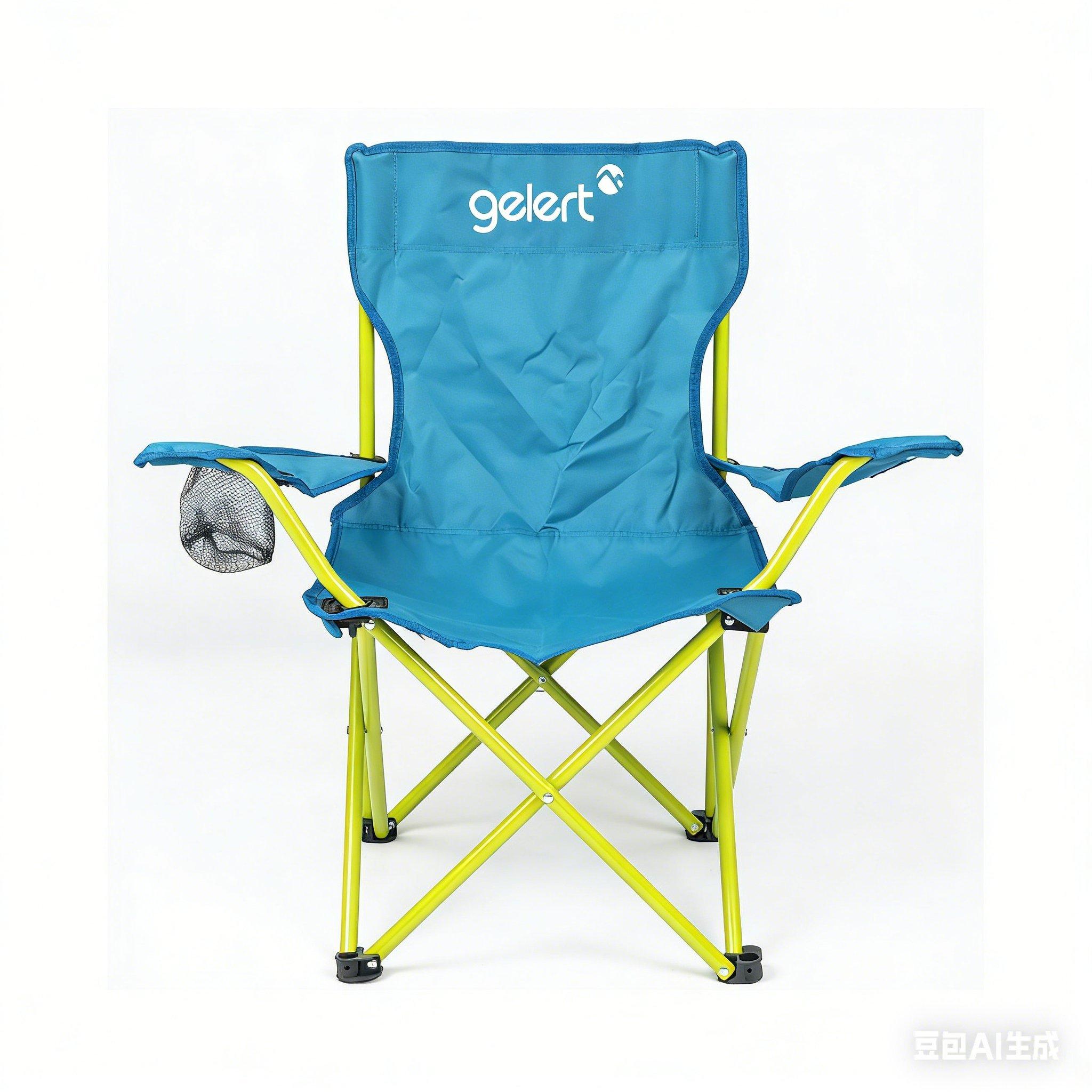 Light Blue - Gelert - Camping Chair with Drink Holder Junior - 5
