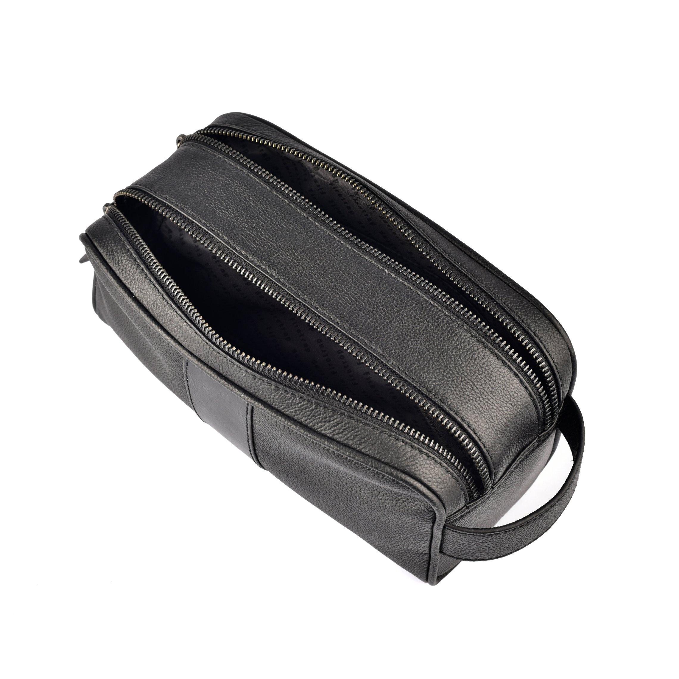 Black - Firetrap - Wash Bag Mens - 5