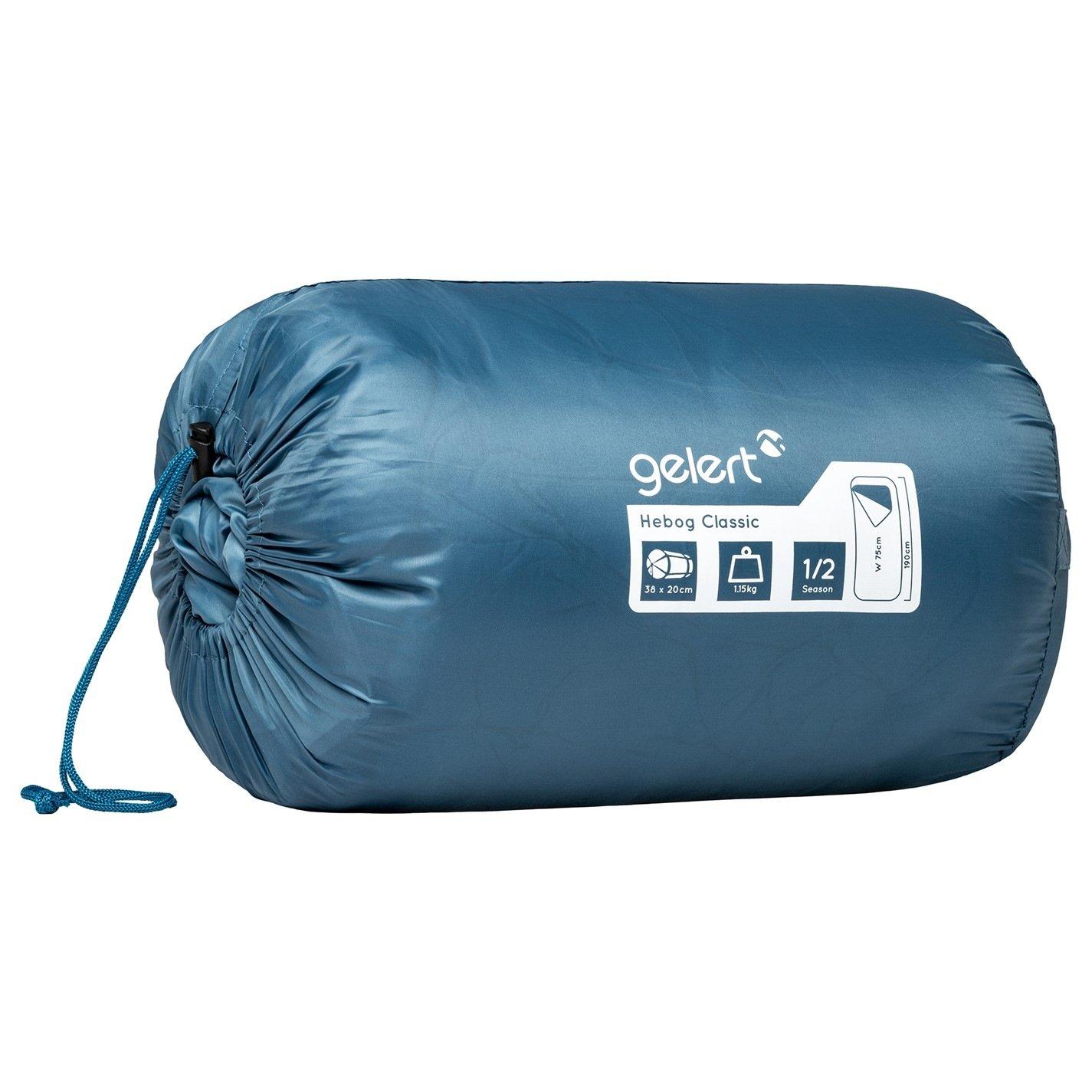 Gelert Hebog Rectangle Sleeping Bag Spring/Summer Sleeping