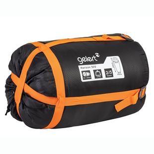 Black/Orange - Gelert - Horizon 300 Sleeping Bag - 4