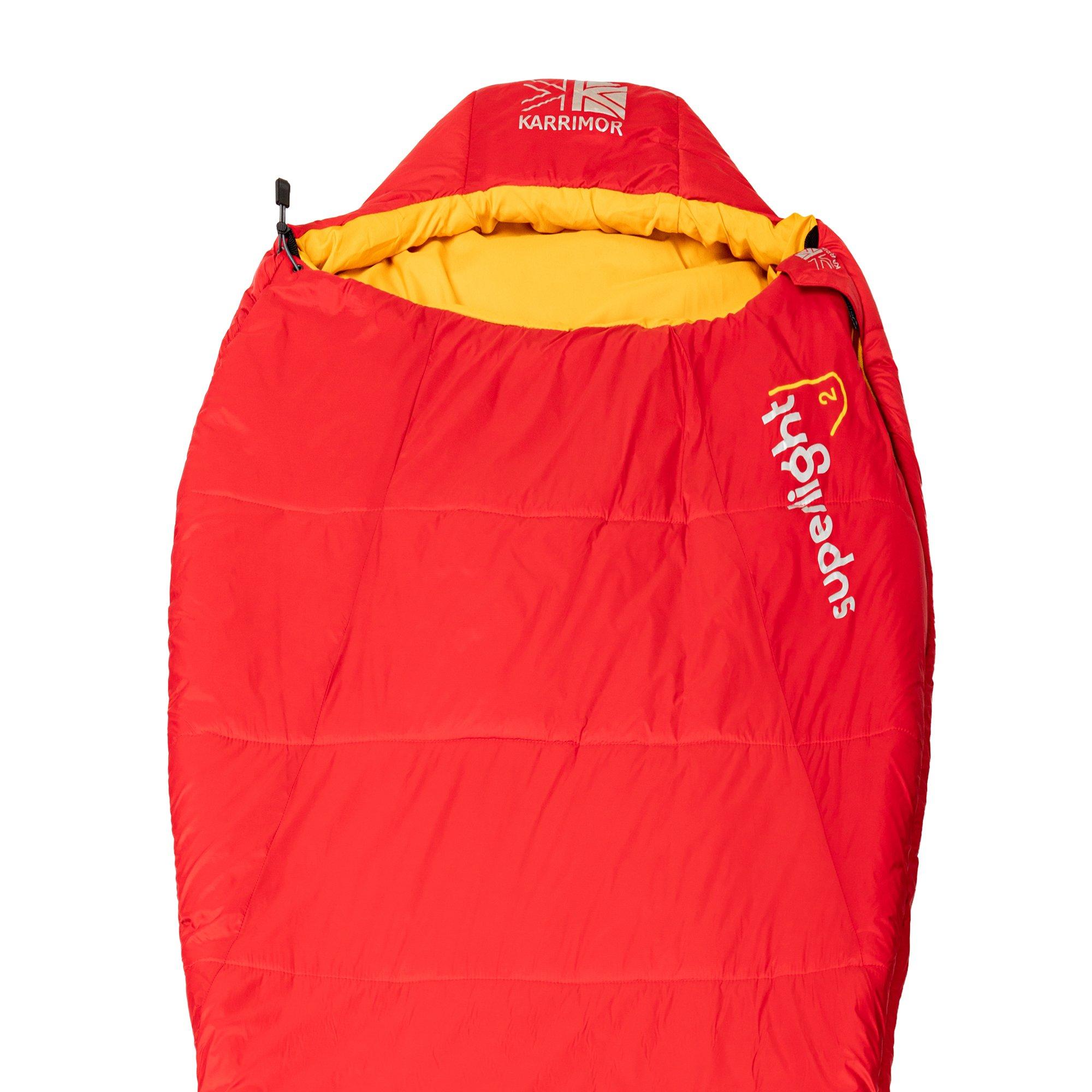Red/Yellow - Karrimor - Superlight 2 Sleeping Bag - 1