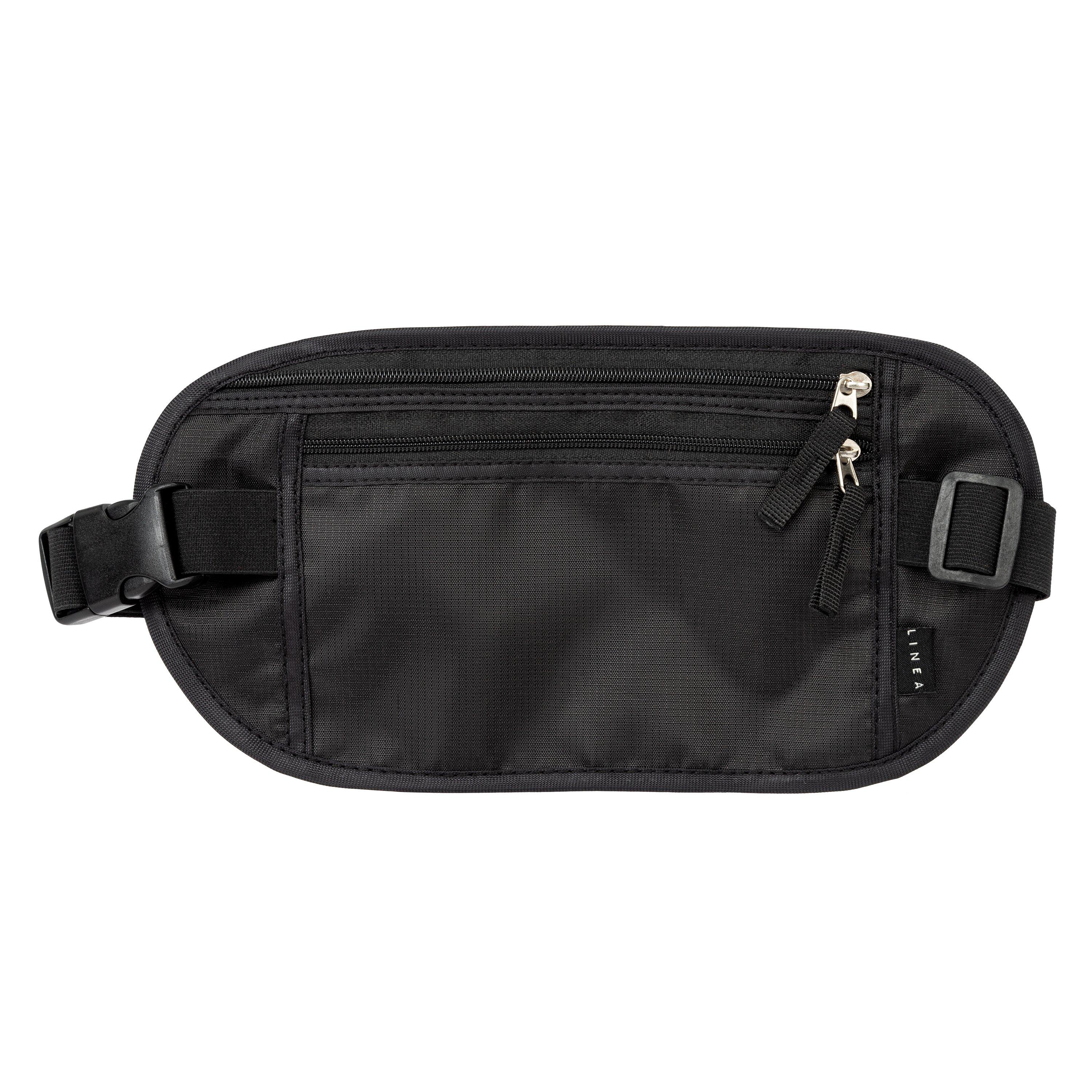 Linea  Money Belt - Black