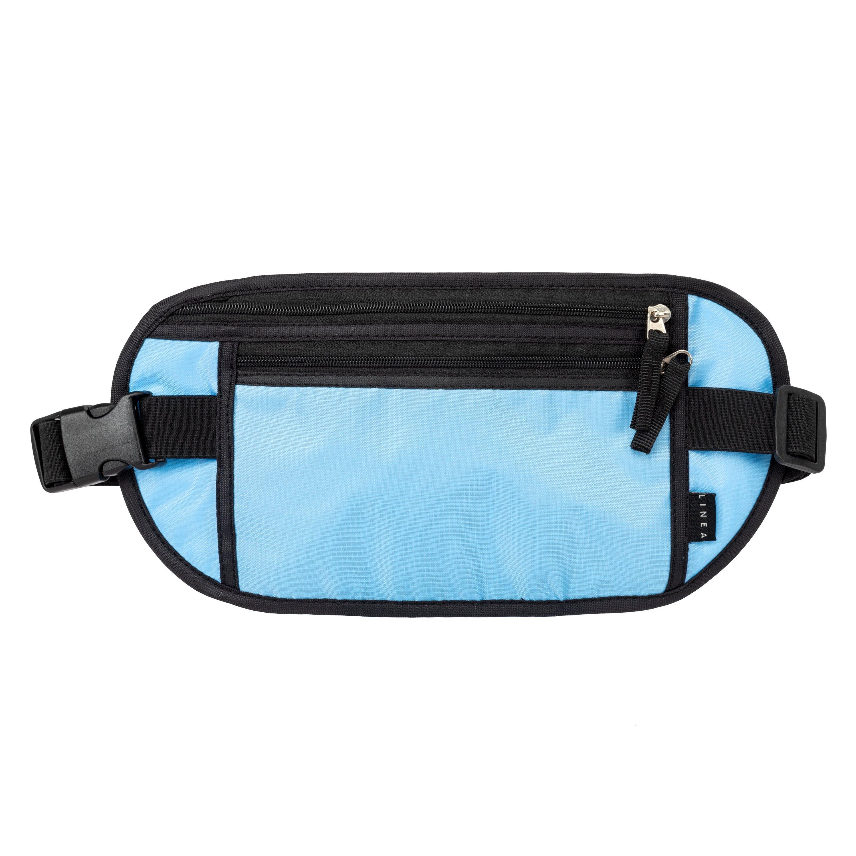 Linea  Money Belt - Light Blue