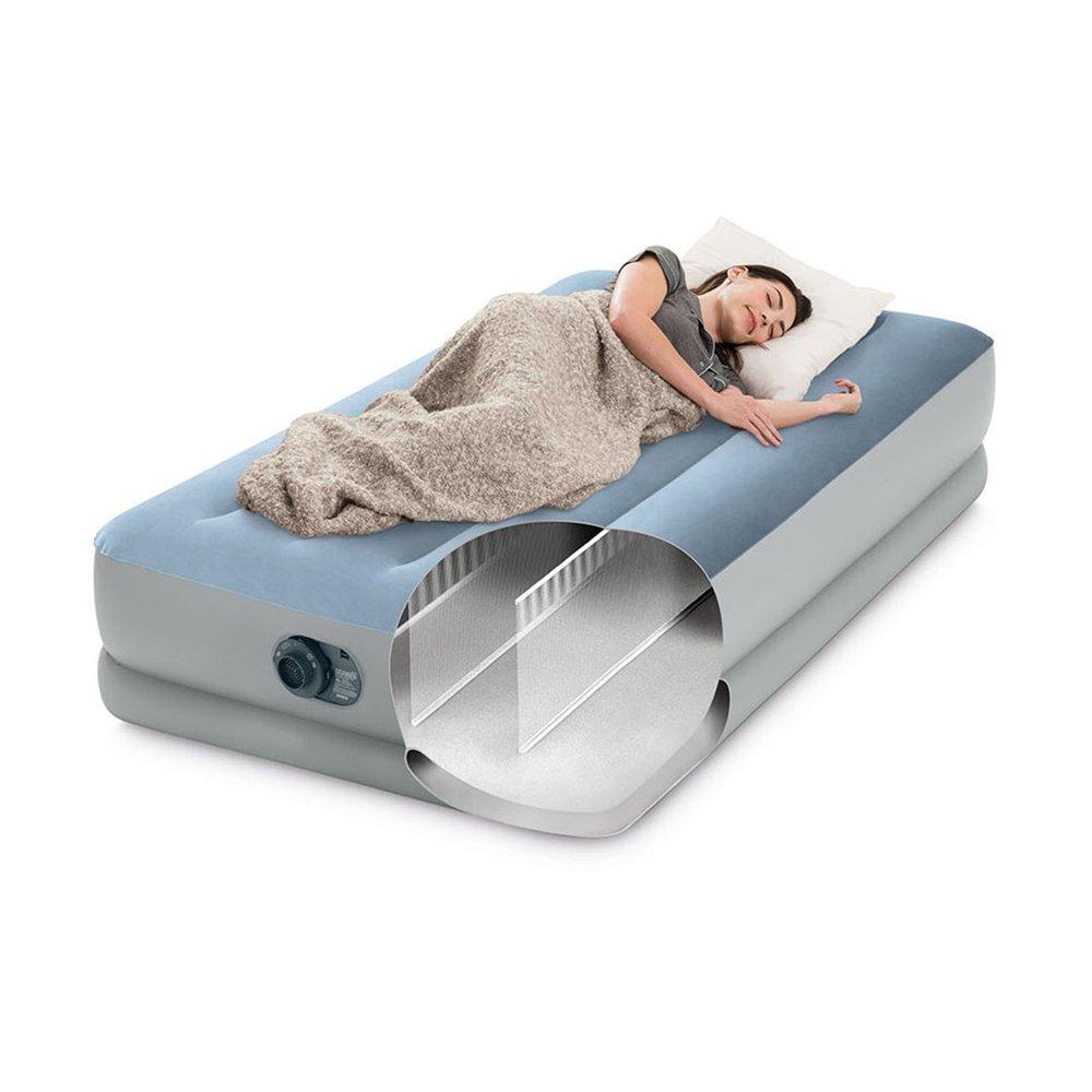 Blue/Grey - Intex - Size USB Port Airbed - 4