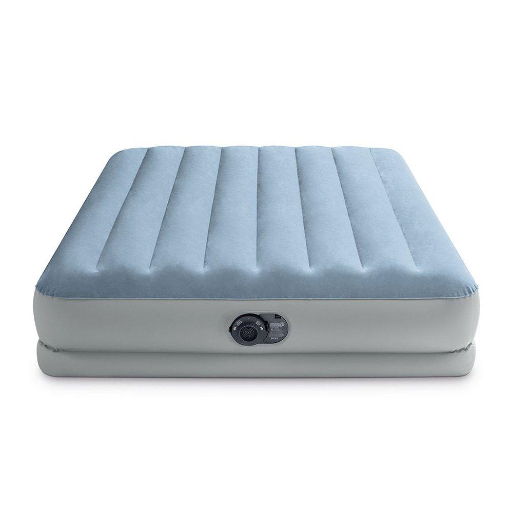 Blue/Grey - Intex - Queens USB/P Airbed - 2