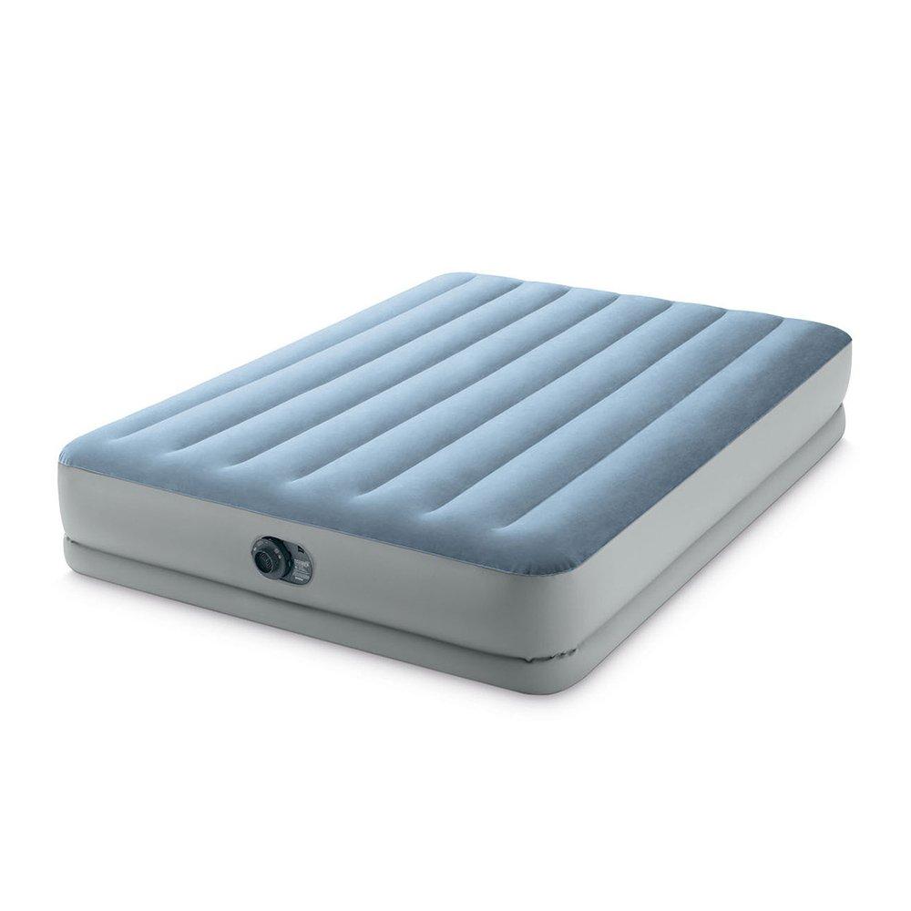 Blue/Grey - Intex - Queens USB/P Airbed - 3