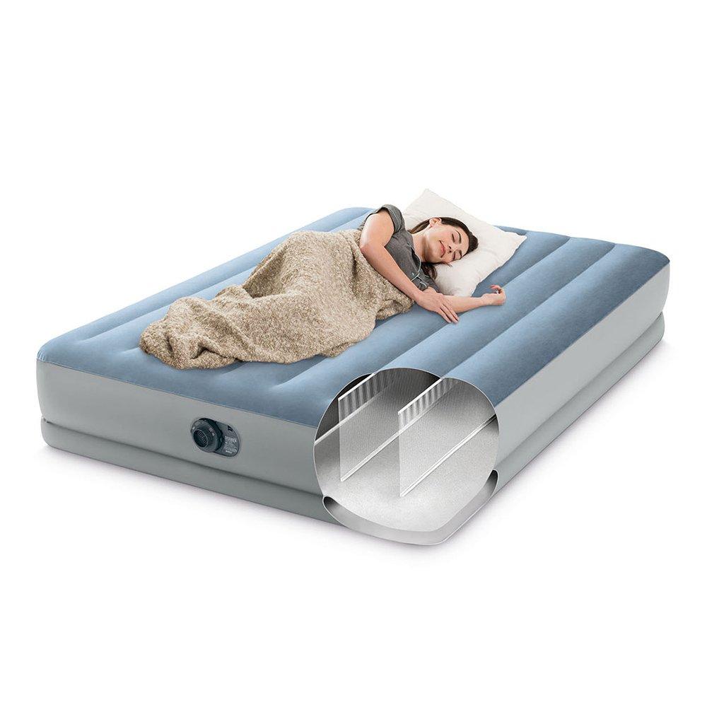 Blue/Grey - Intex - Queens USB/P Airbed - 4