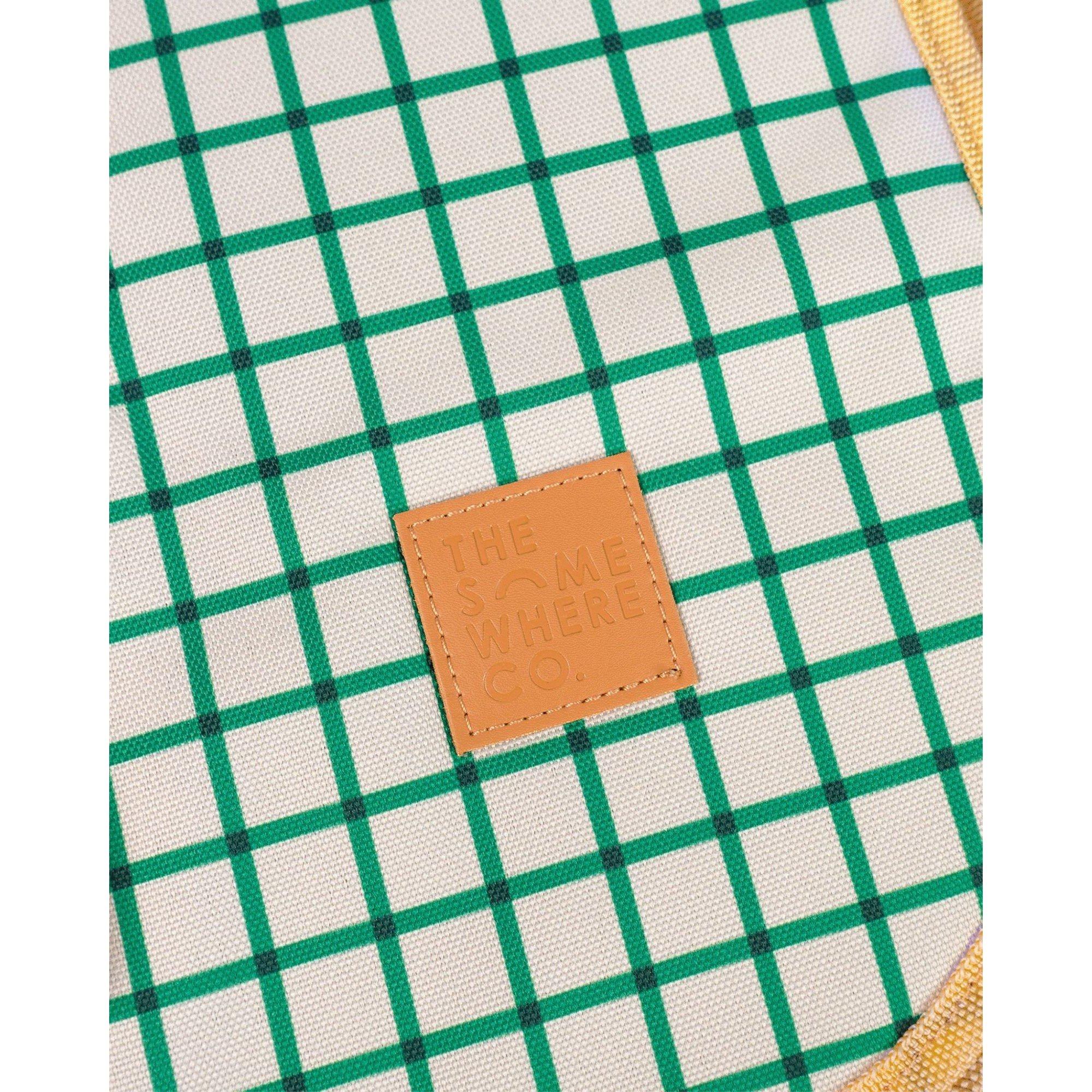 Green White - The Somewhere Co - Marseille Luxe Picnic Rug - 2