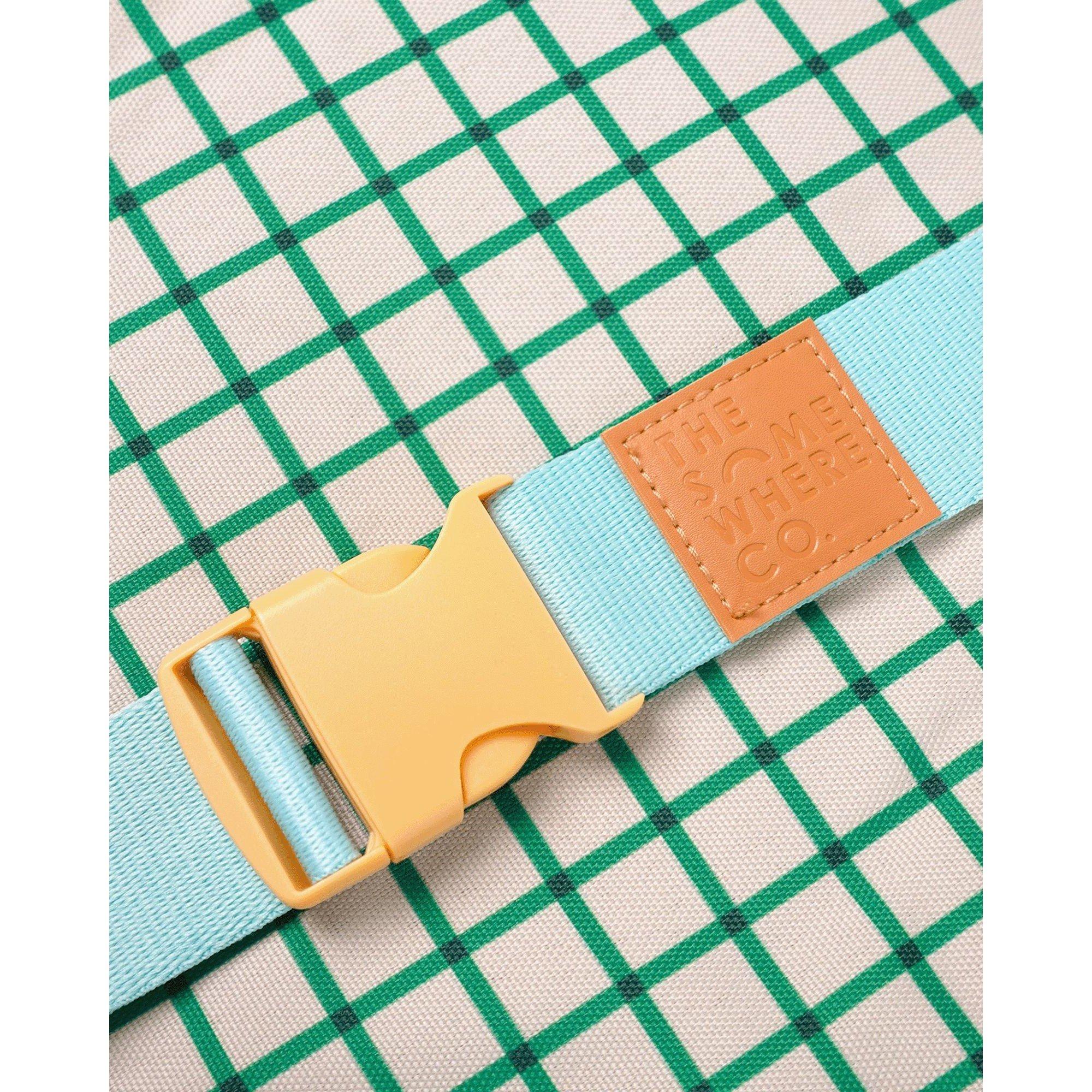 Green White - The Somewhere Co - Marseille Luxe Picnic Rug - 3