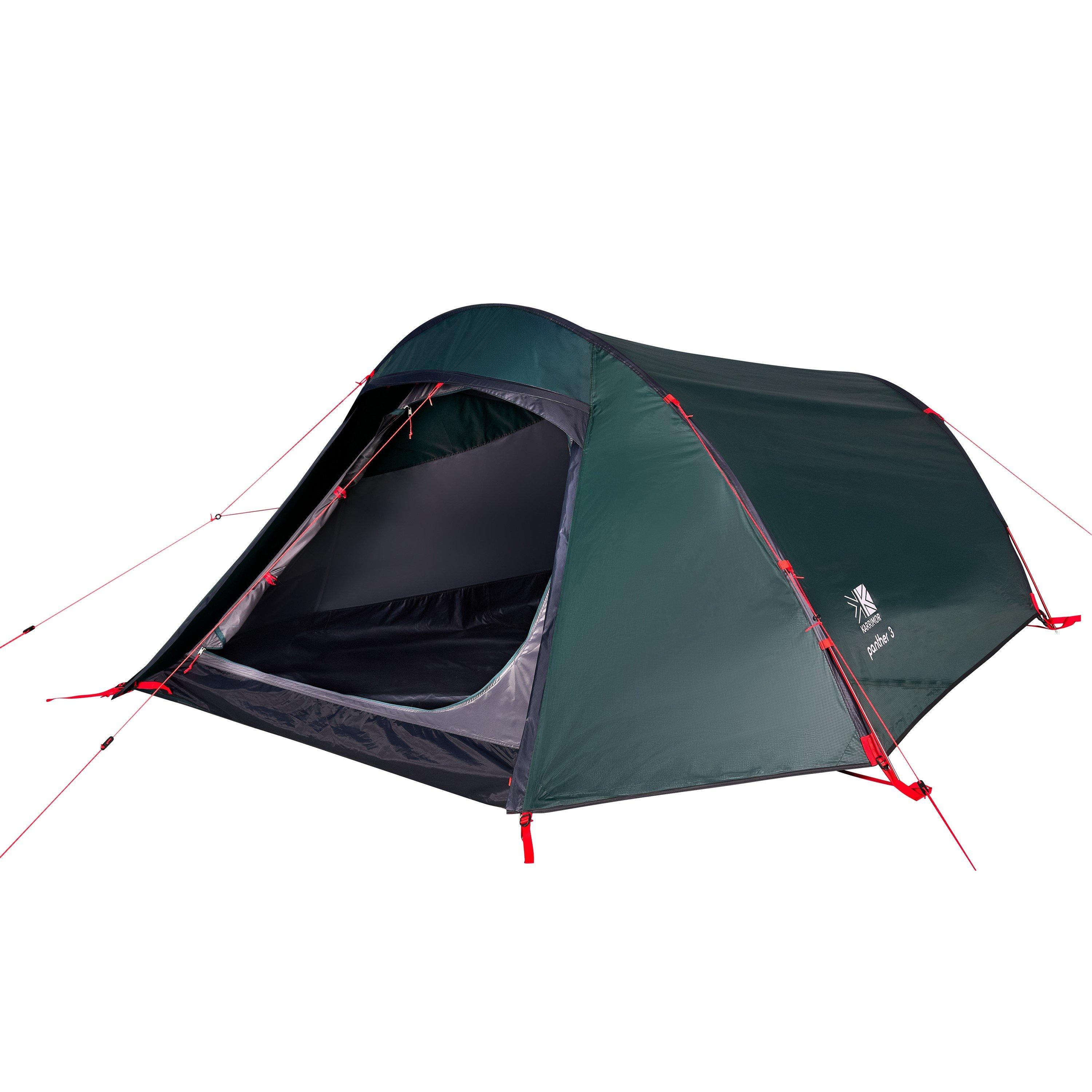 Green - Karrimor - Panther 3 Person Backpacking Tent - 3