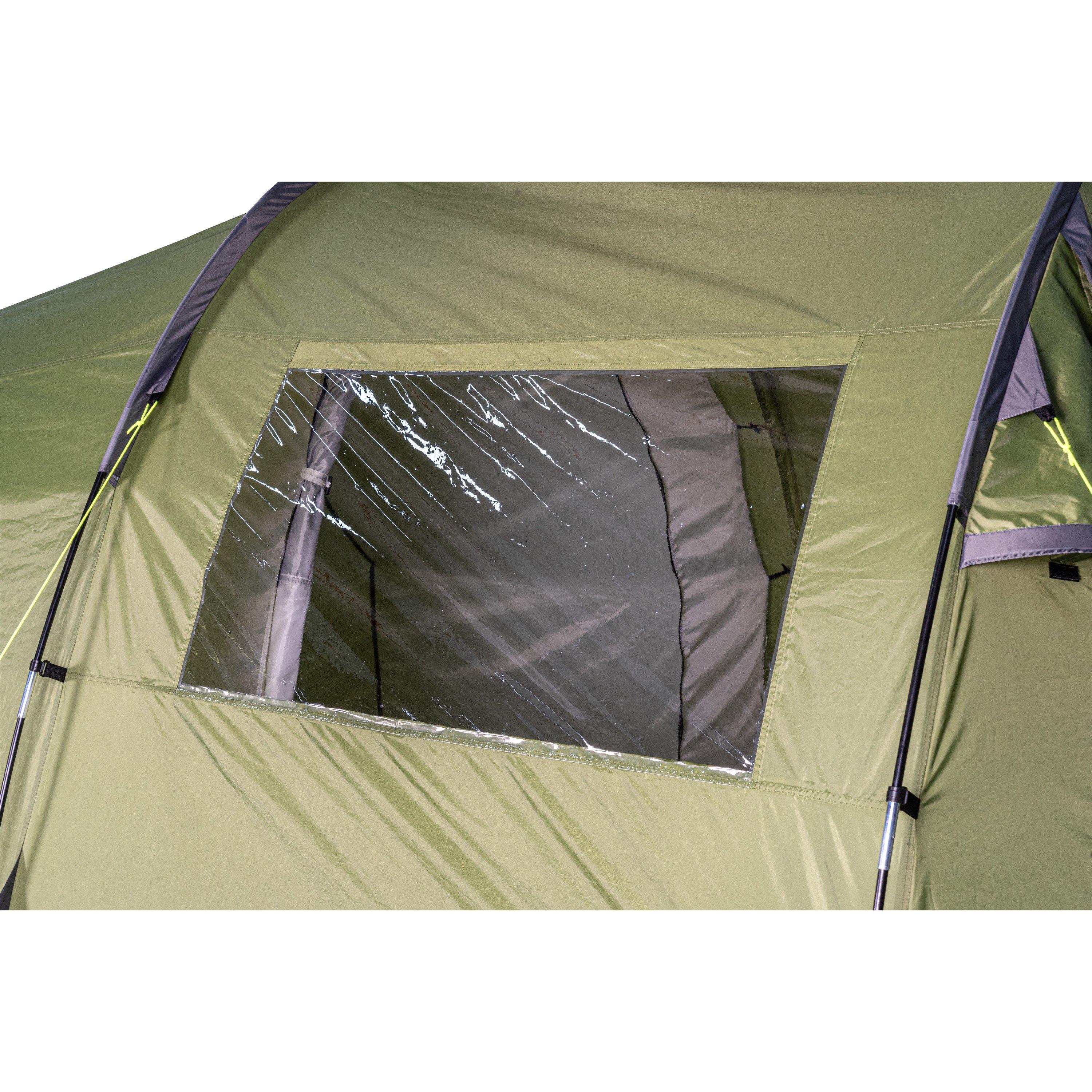 Green - Gelert - 4 Man Water Resistant 1,500mm Adventure Tent - 8