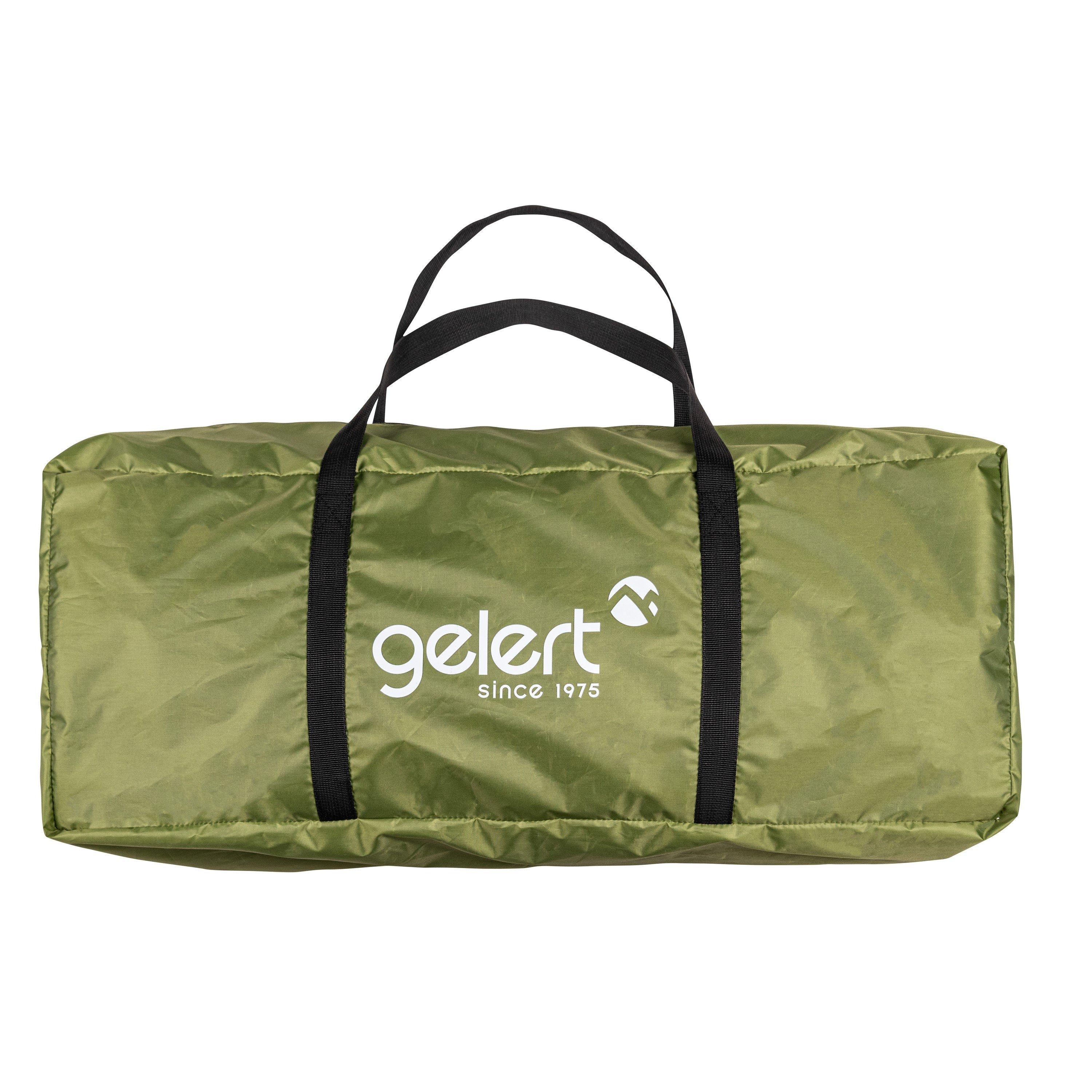Green - Gelert - 4 Man Water Resistant 1,500mm Adventure Tent - 9