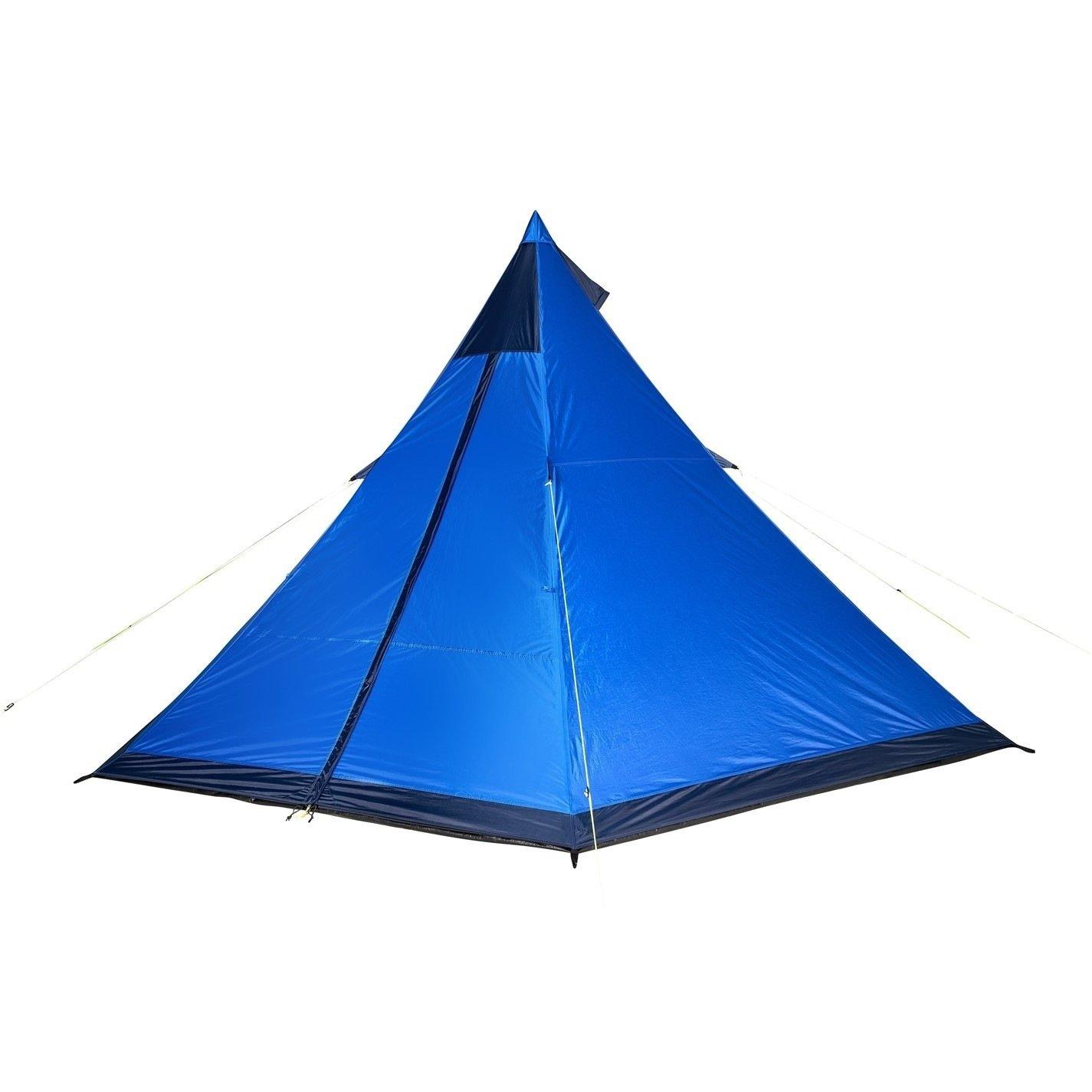 Blue - Gelert - Horizon 6 Person Teepee Tent - 5