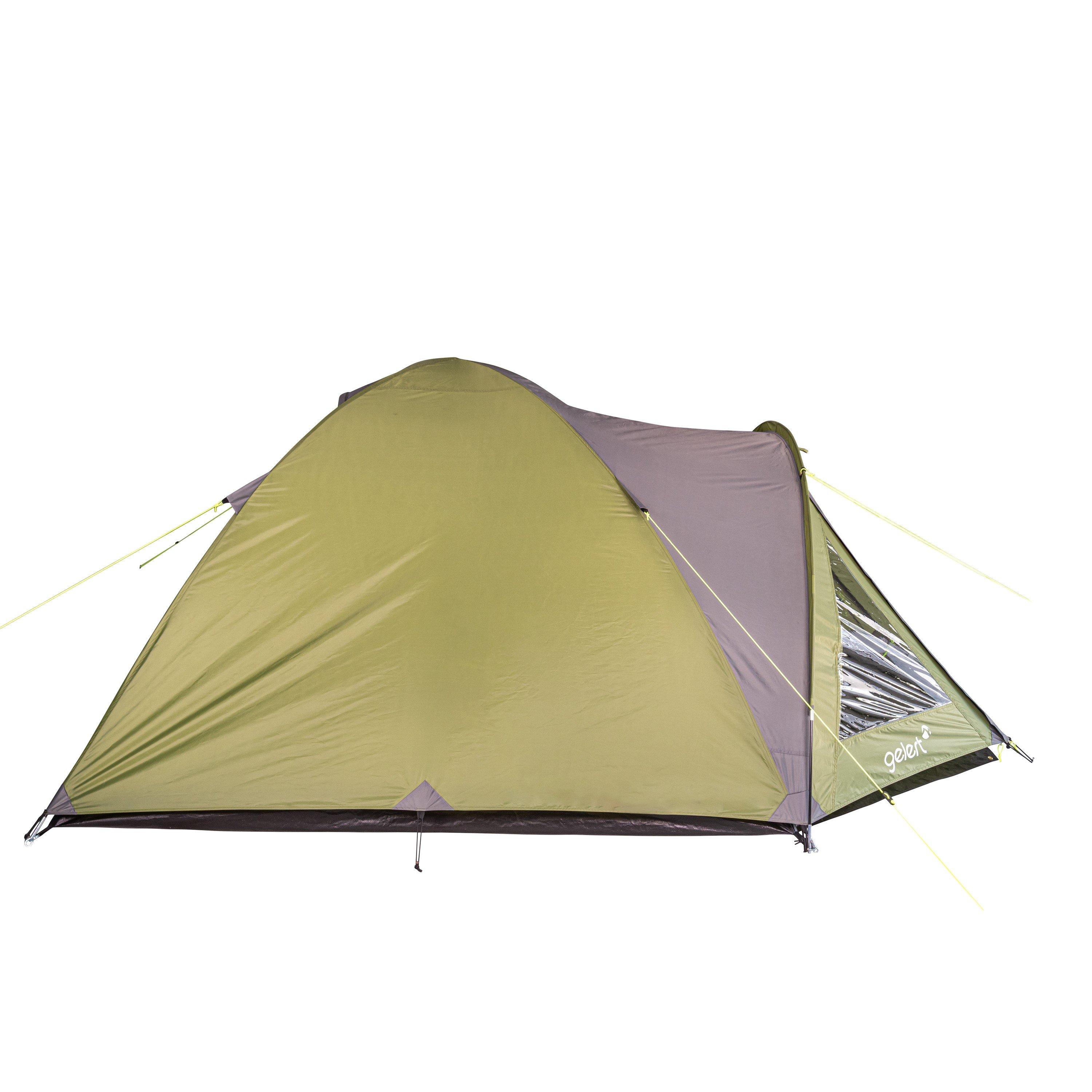 Green - Gelert - Rocky 4 Person Dome Tent - 3