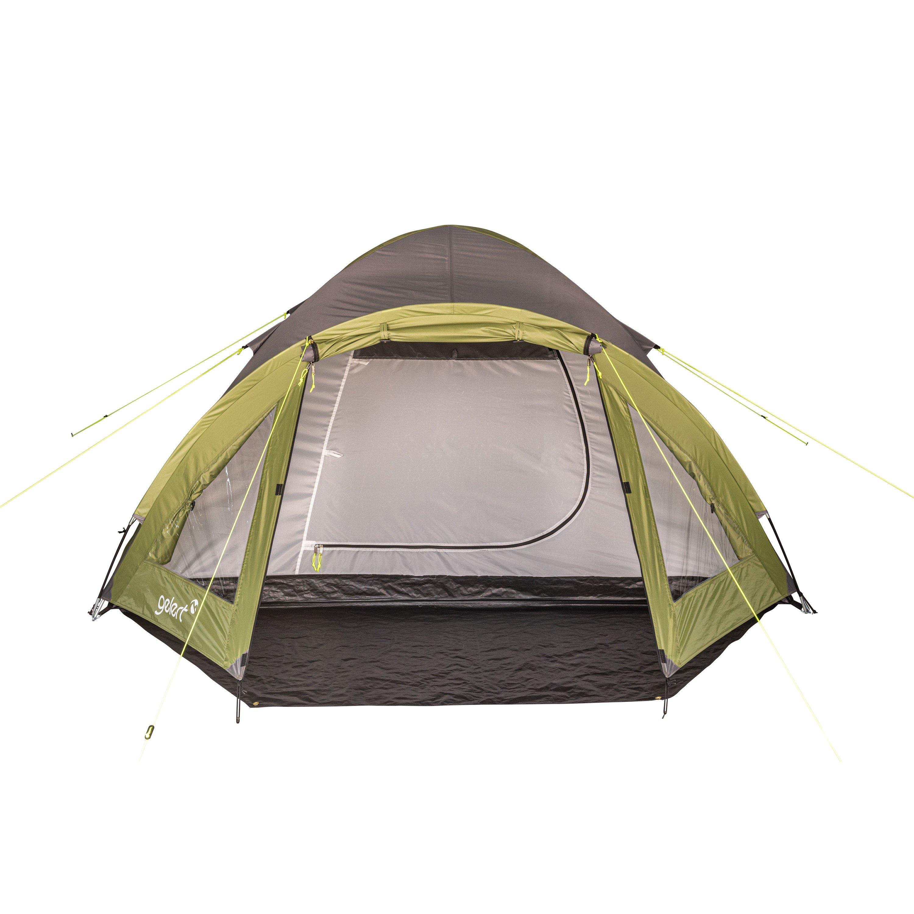 Green - Gelert - Rocky 4 Person Dome Tent - 4