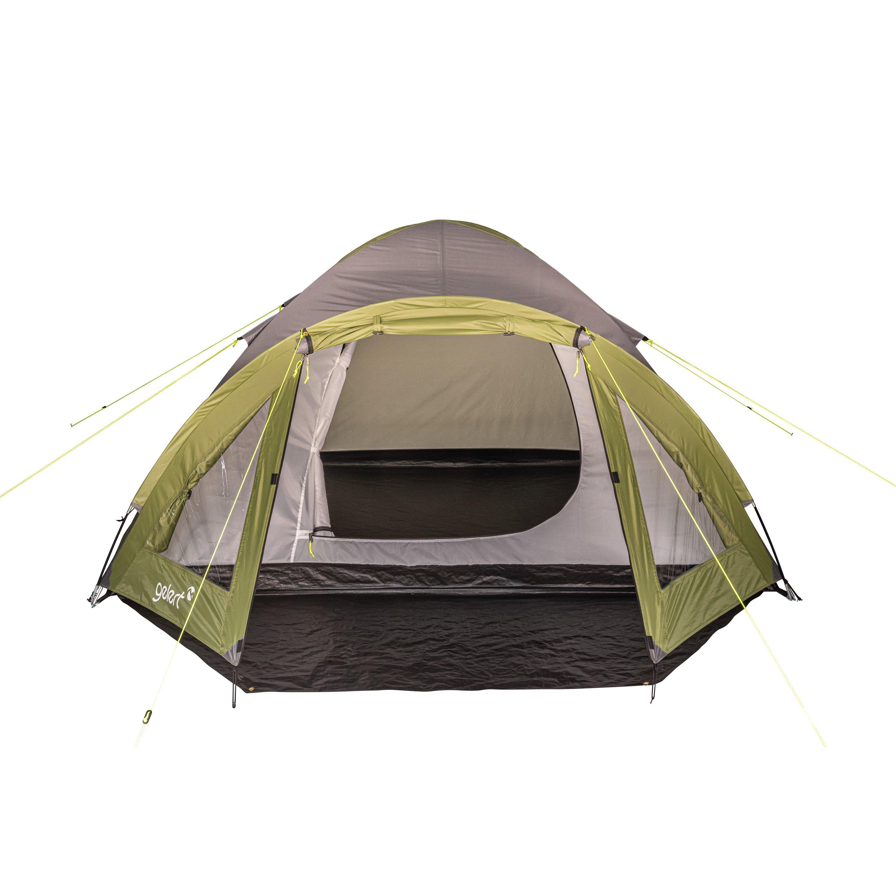 Green - Gelert - Rocky 4 Person Dome Tent - 5