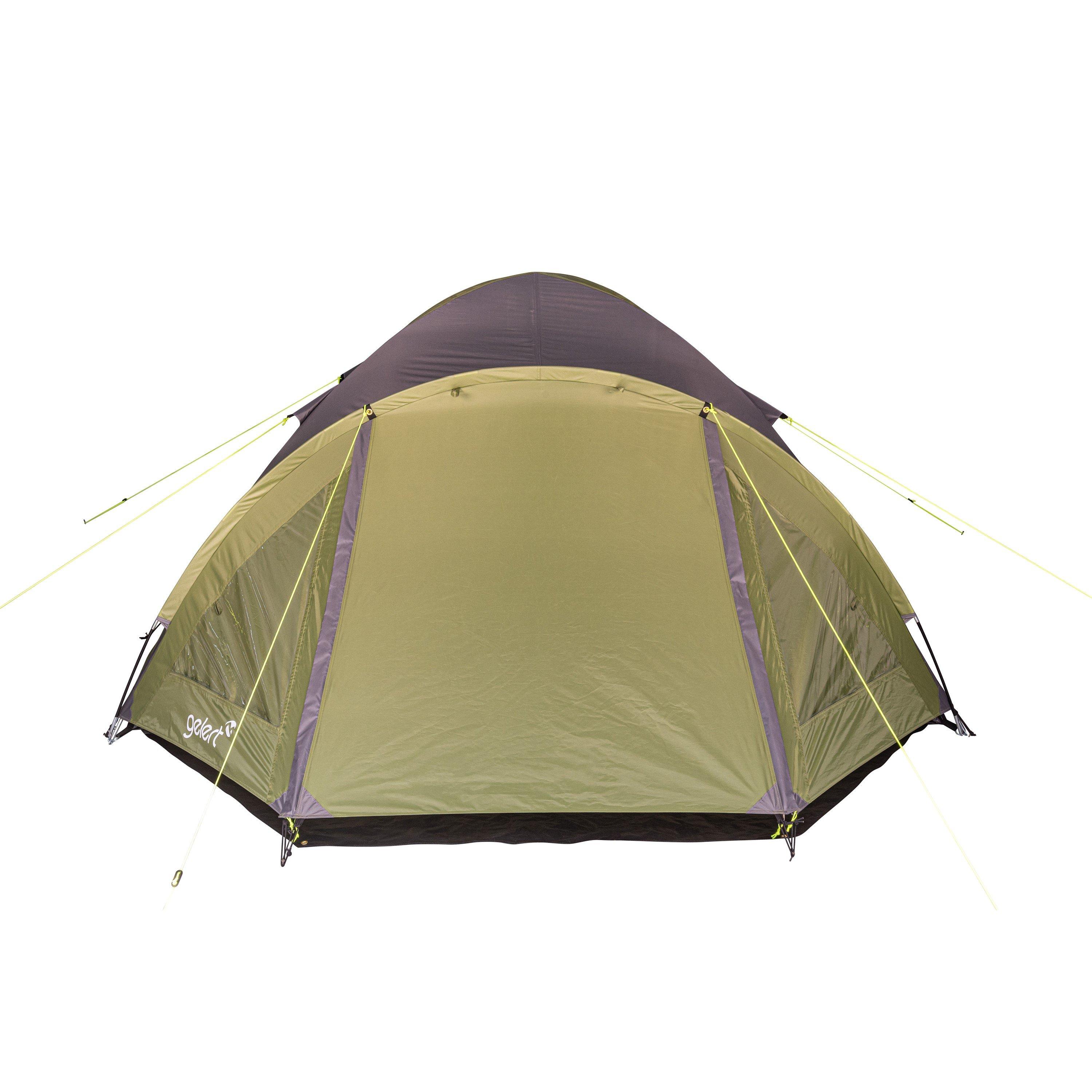 Green - Gelert - Rocky 4 Person Dome Tent - 6