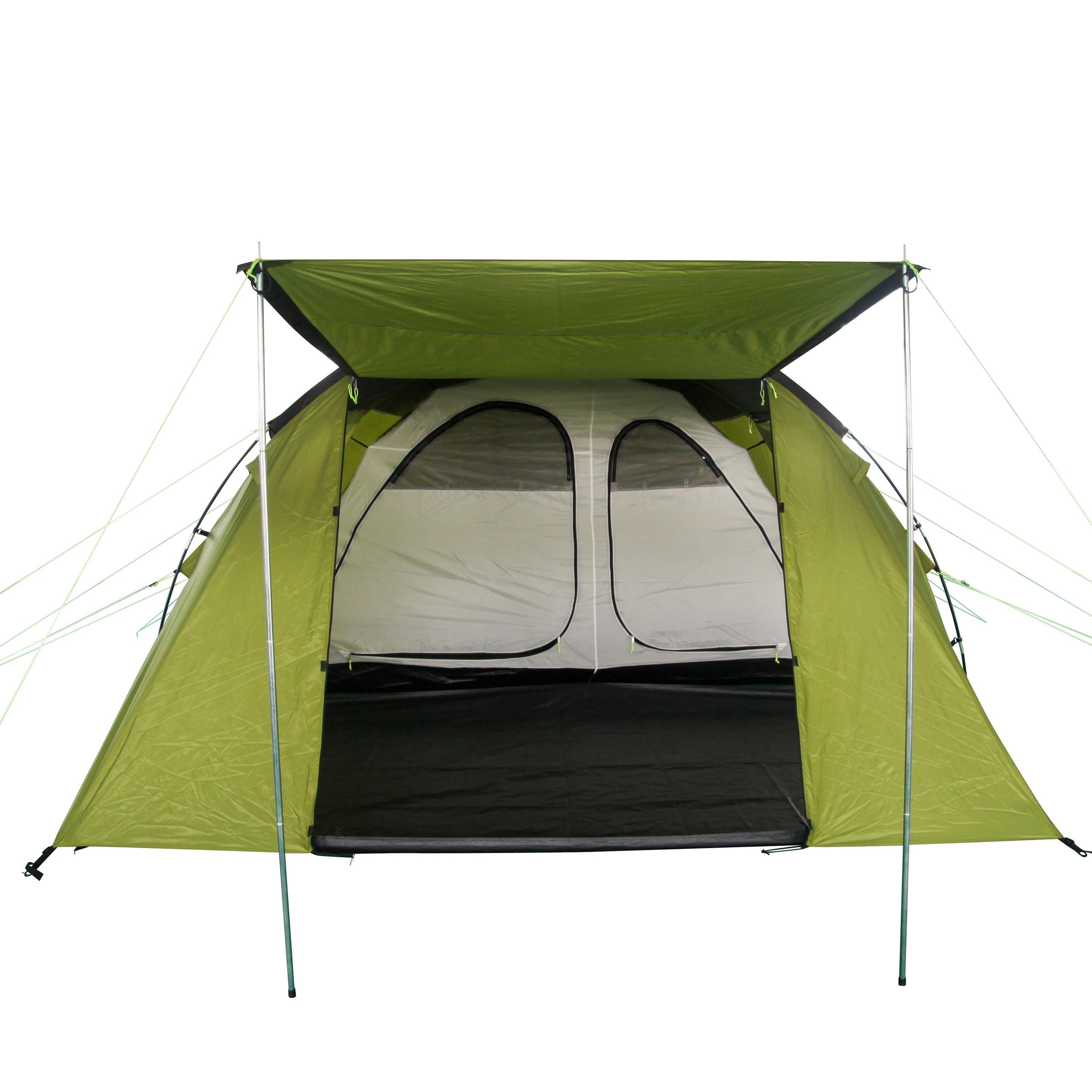 Green/Black - Gelert - Quest 5 Tent - 3