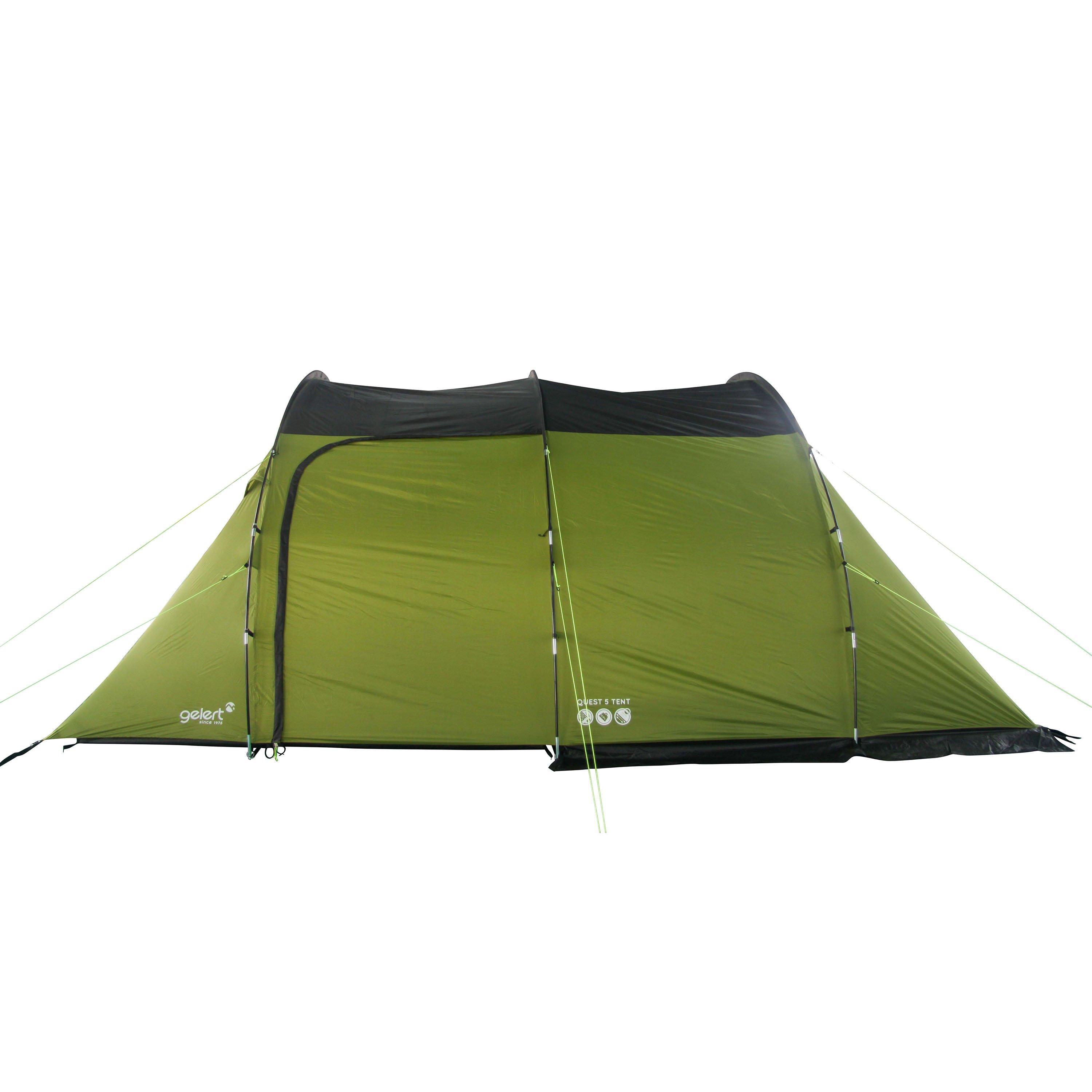Green/Black - Gelert - Quest 5 Tent - 4