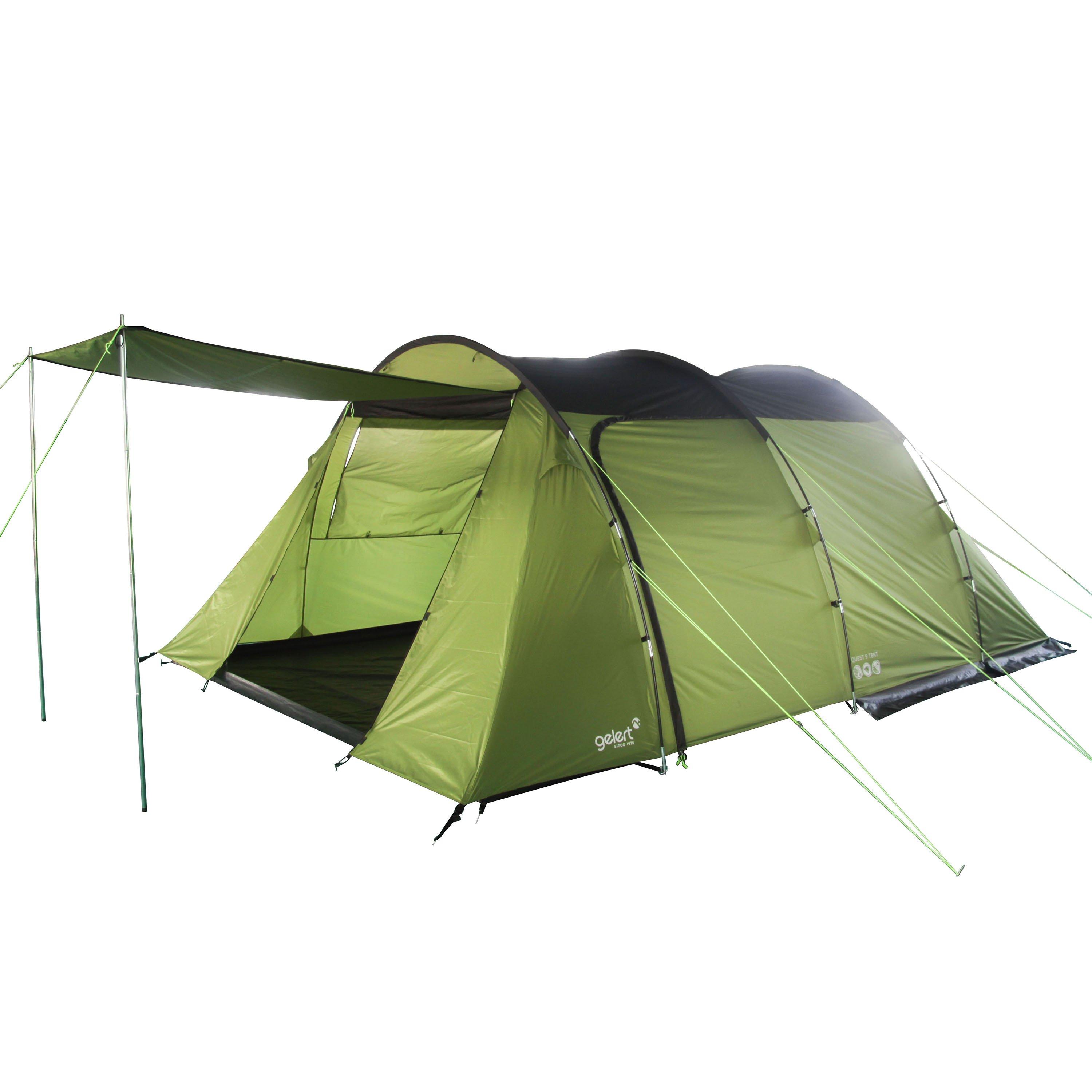 Green/Black - Gelert - Quest 5 Tent - 5