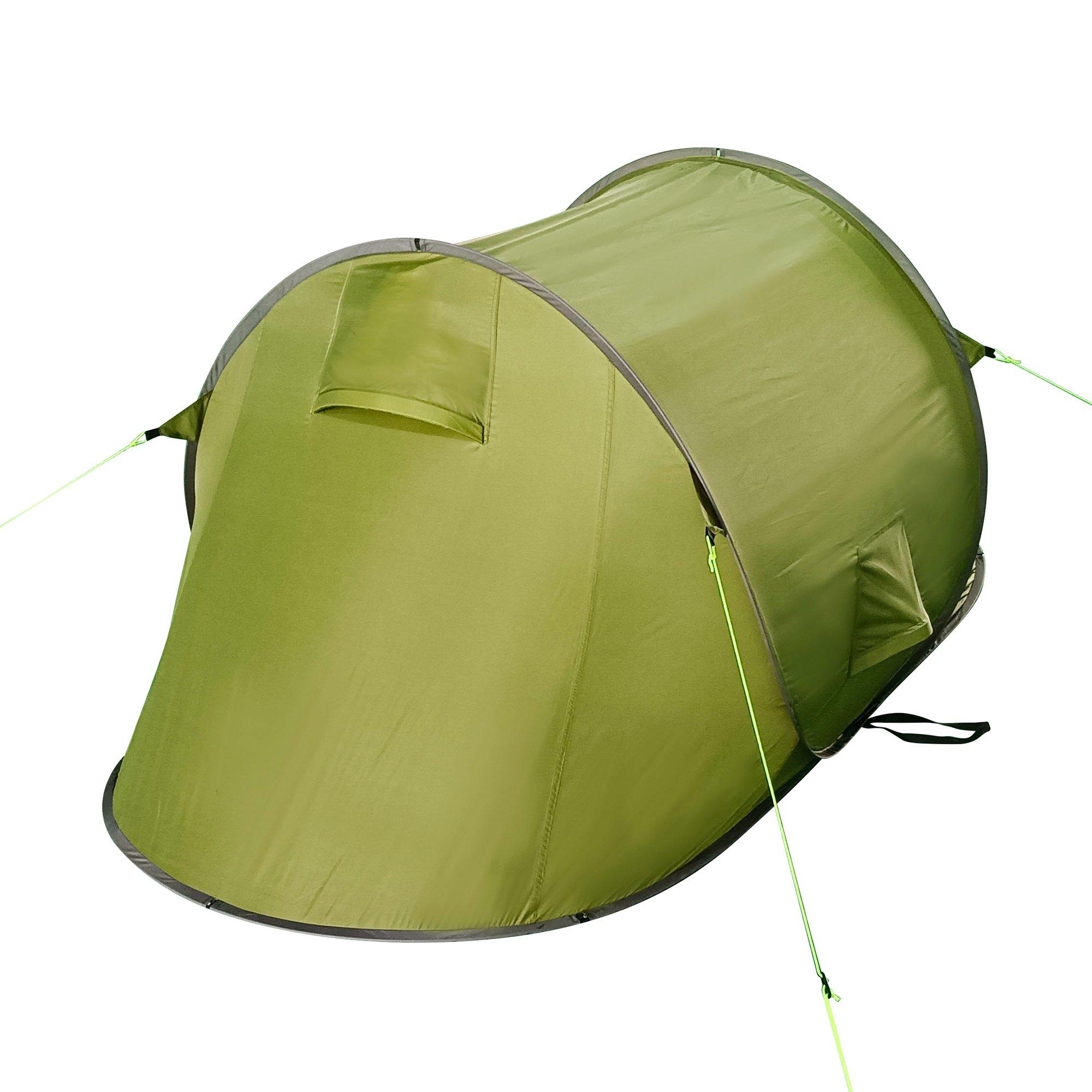 Green - Gelert - 2 Person Pop Up Tent - 4