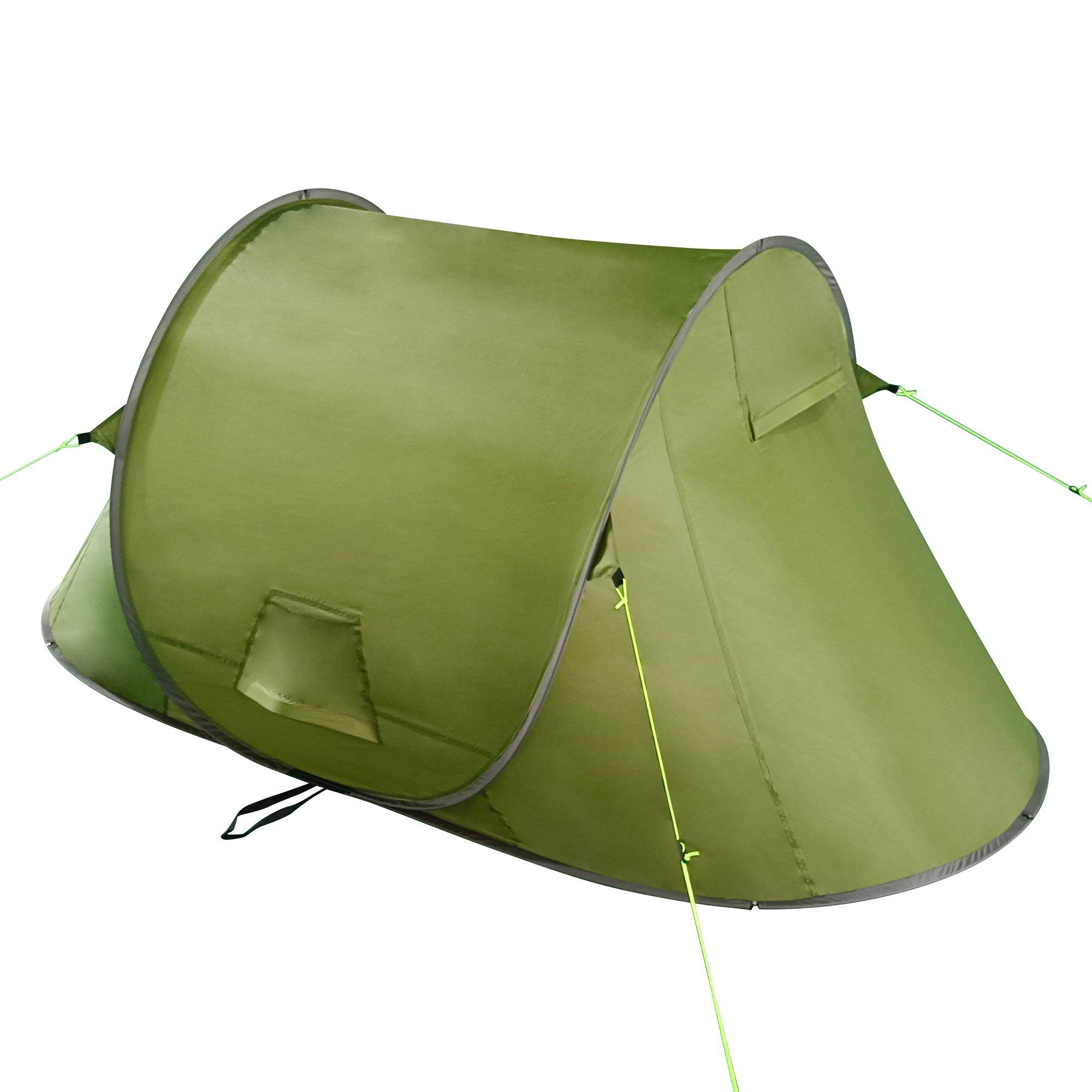 Green - Gelert - 2 Person Pop Up Tent - 5