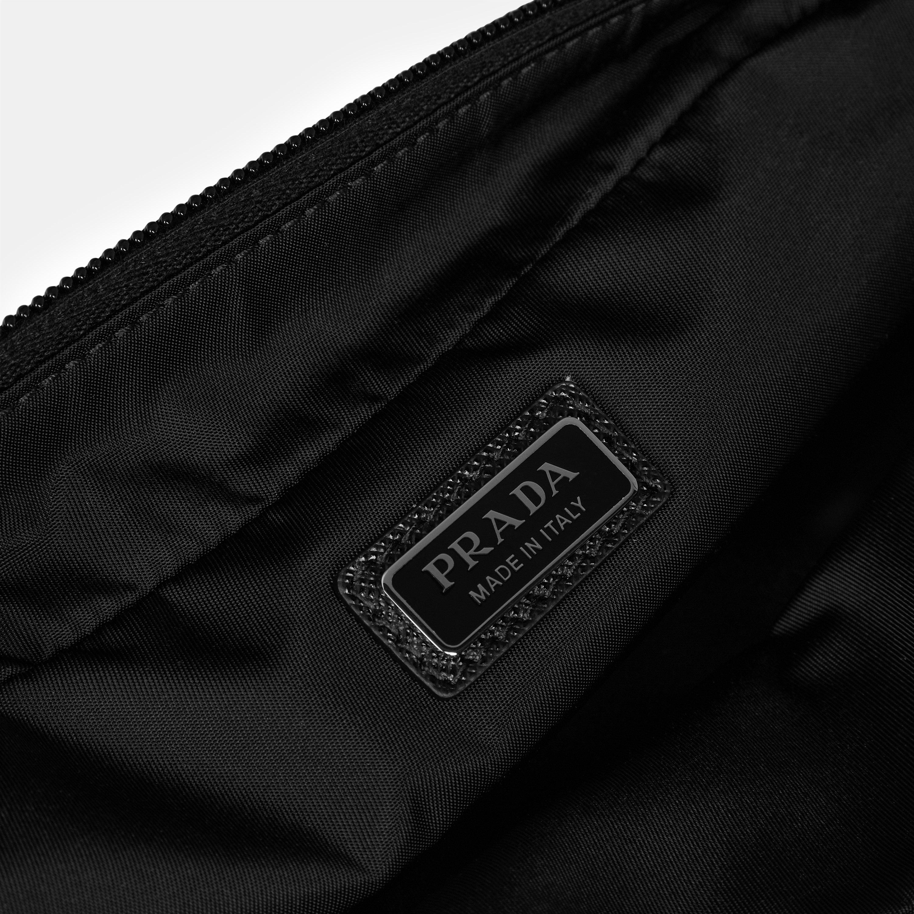 Black - Prada - Men's Wash Bag - 4