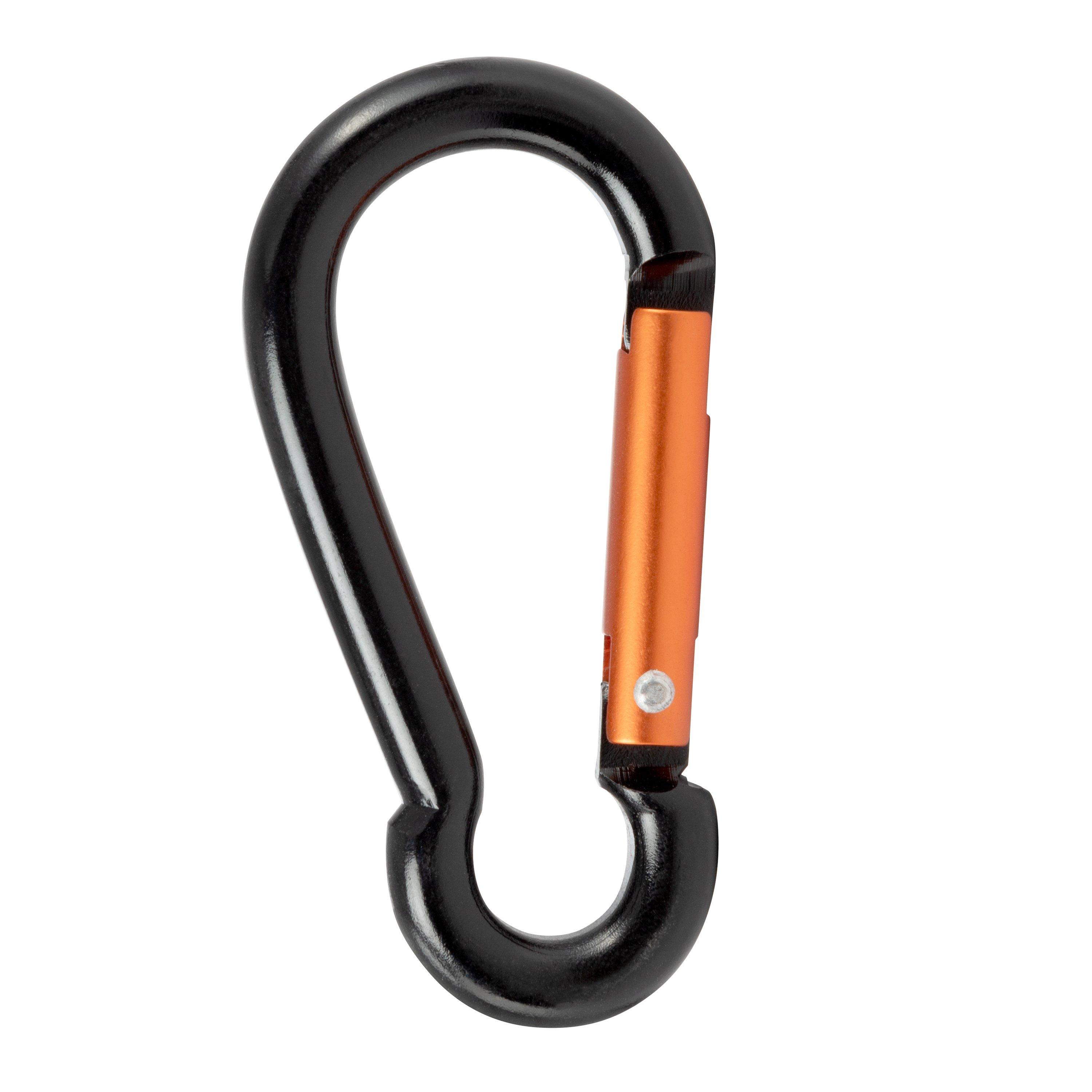 Sort/Orange - Gelert - Aluminum Carabiner Clip - 2
