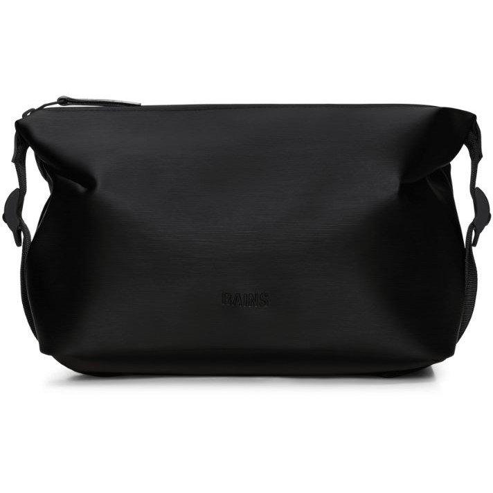 Black 01 - Rains - Hilo Wash Bag - 1