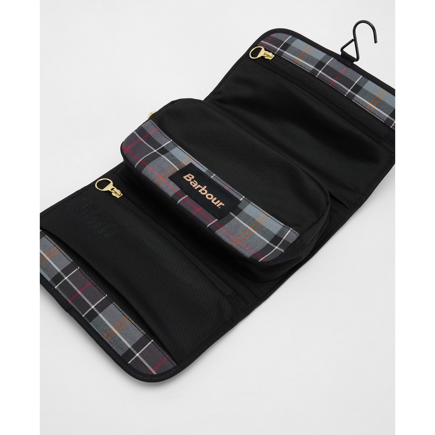 Black - Barbour - Men's Hanging Wash Bags - 5