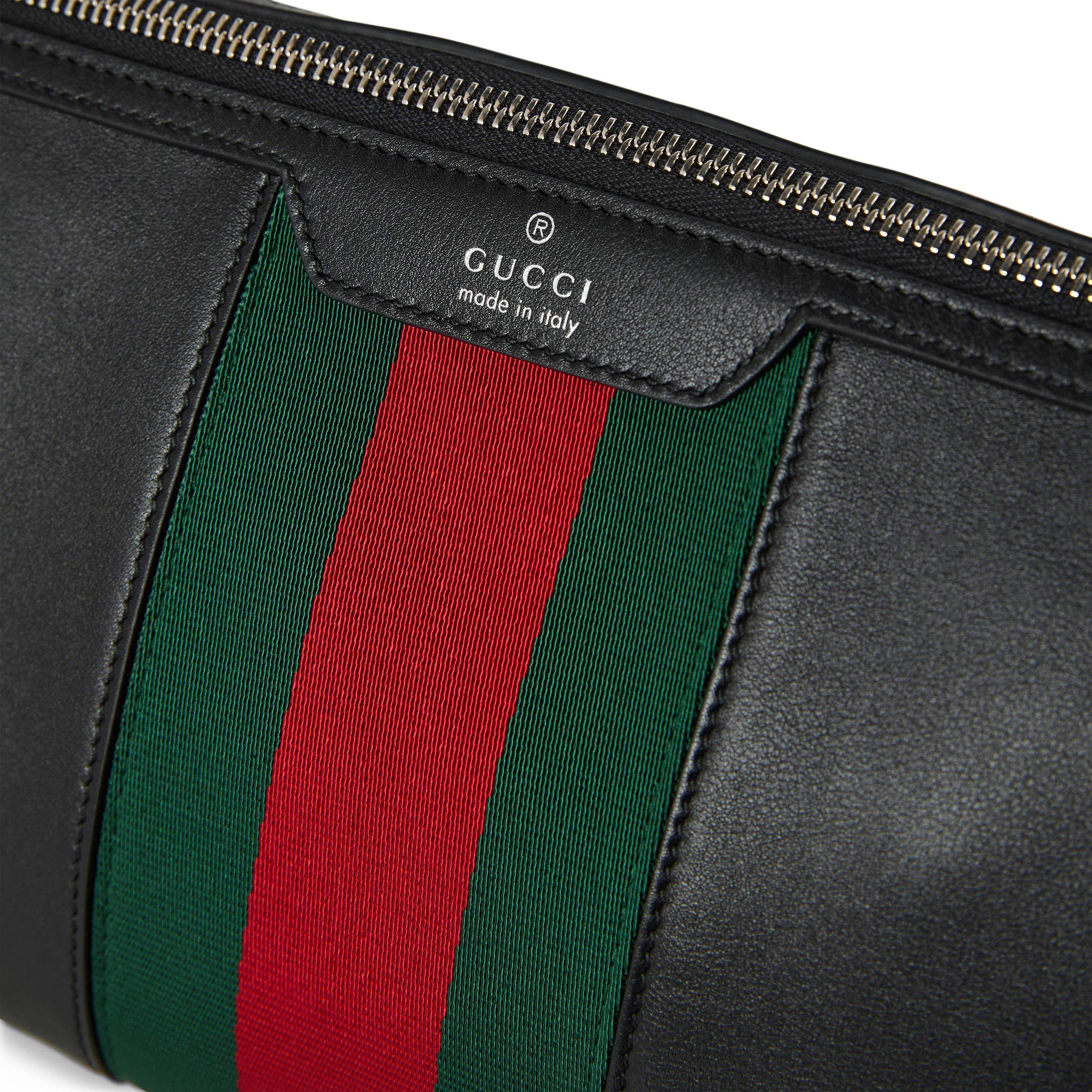 Black - Gucci - Gucci Web Wash Bag Sn63 - 3
