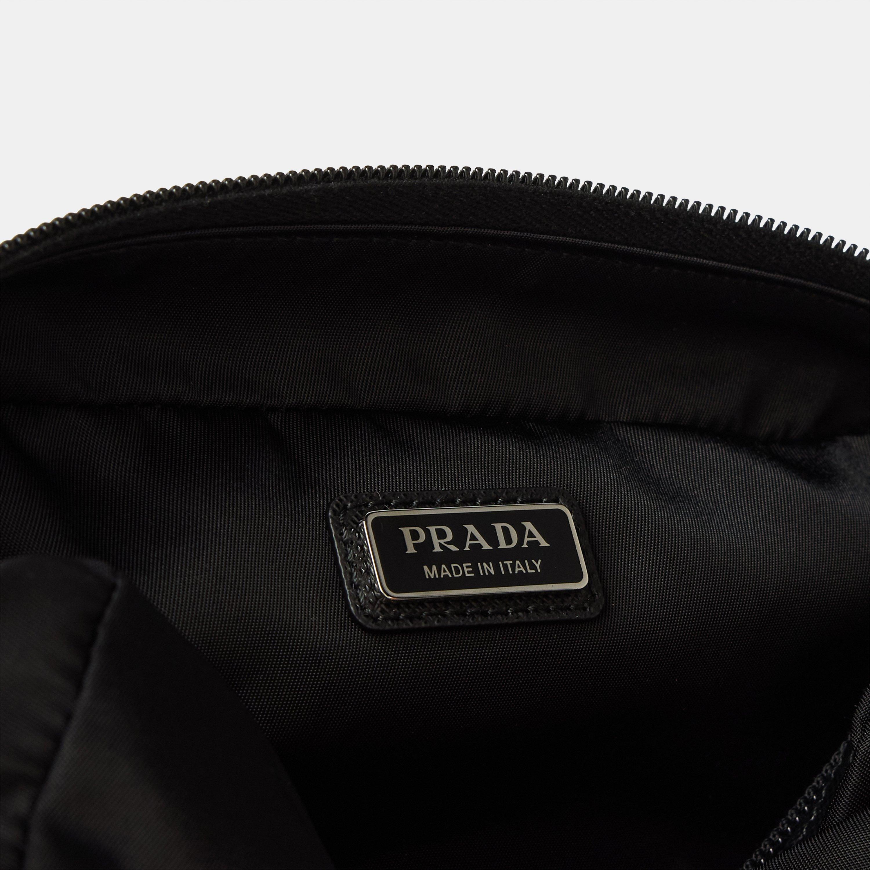 Black - Prada - Men's Wash Bag - 4