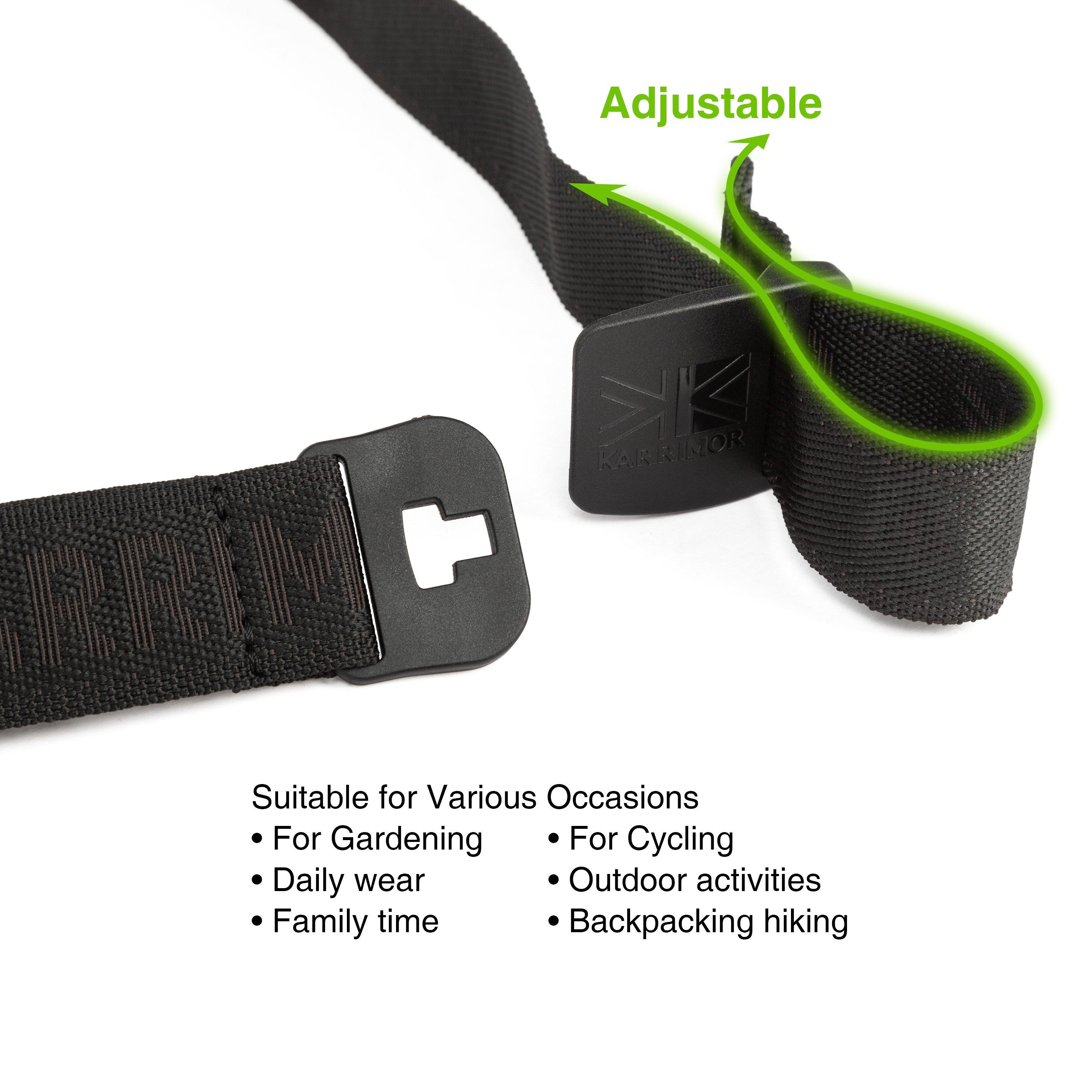 Black - Karrimor - Walking Trouser Belt - 3