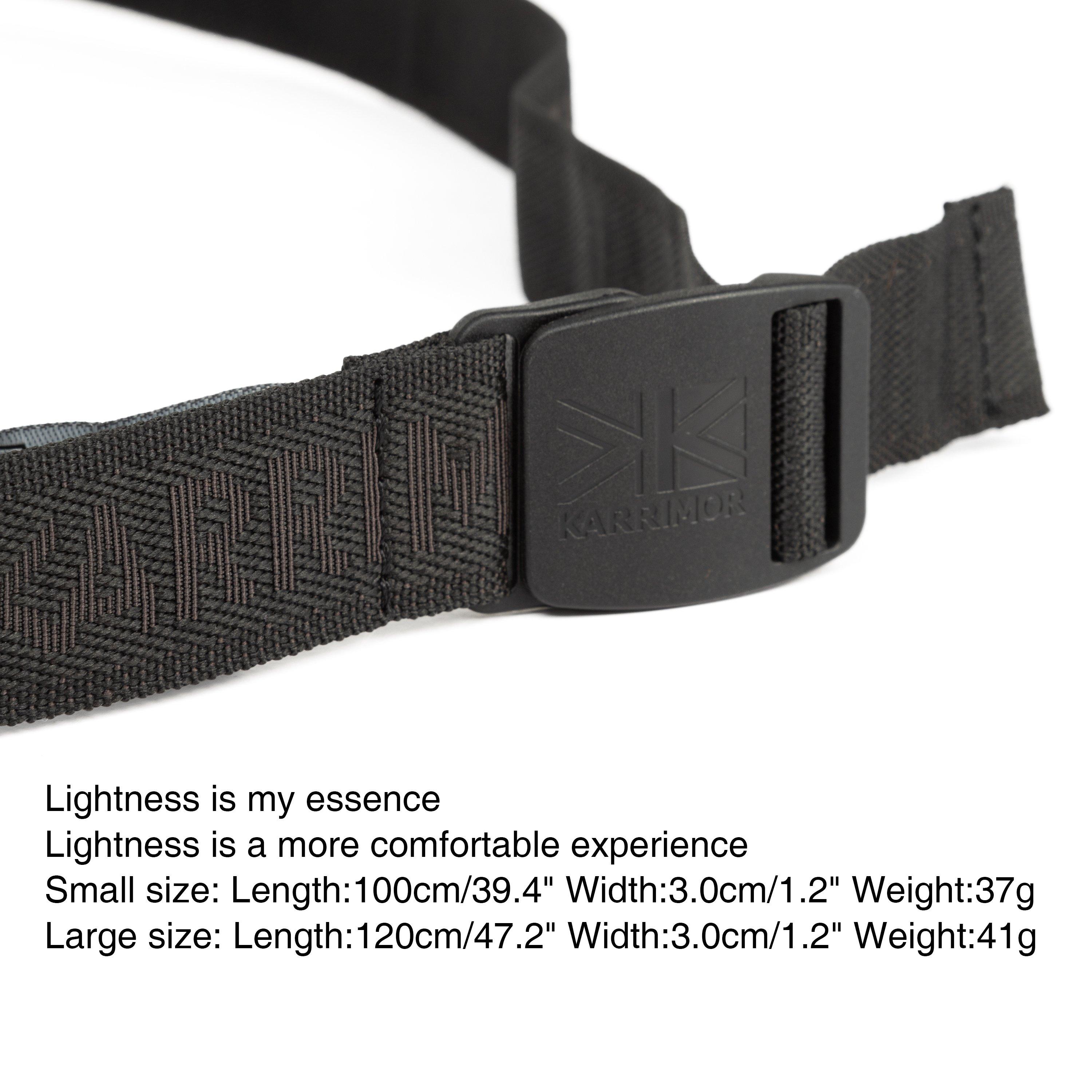 Black - Karrimor - Walking Trouser Belt - 4