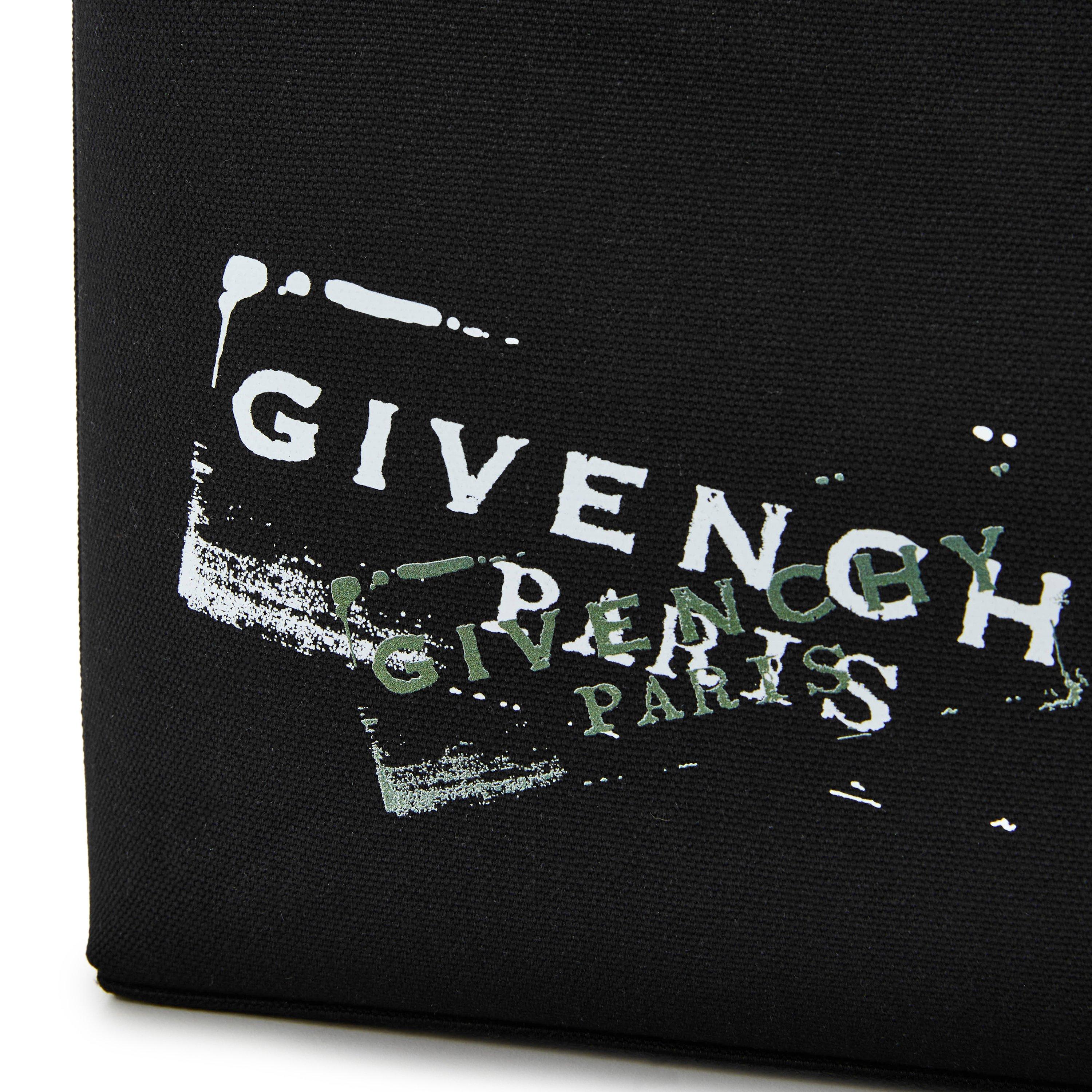 Black - GIVENCHY - Men's Canvas Wash Bag - 4