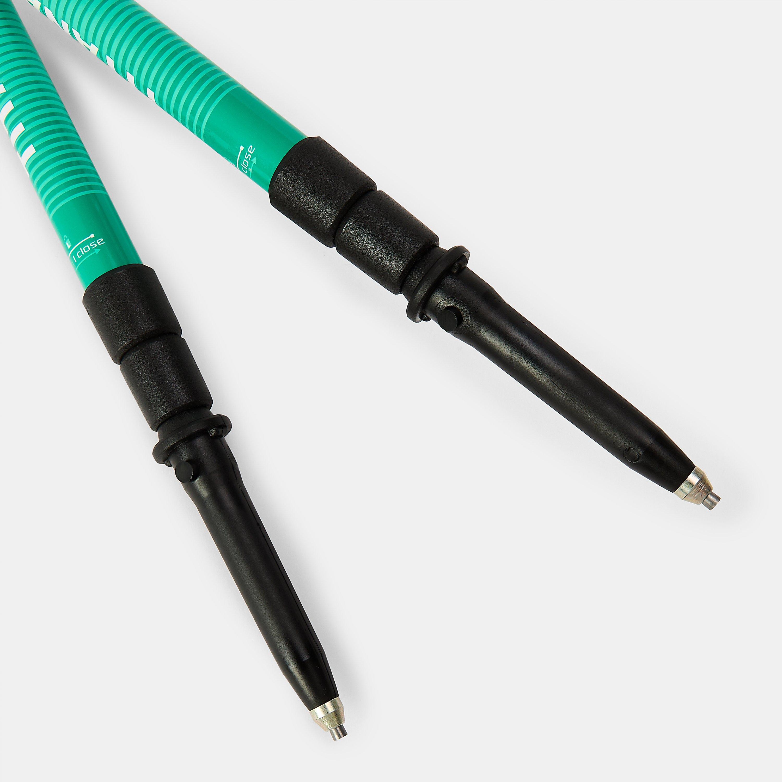 Blue - Komperdell - Titanal TL Ski Poles Womens - 3