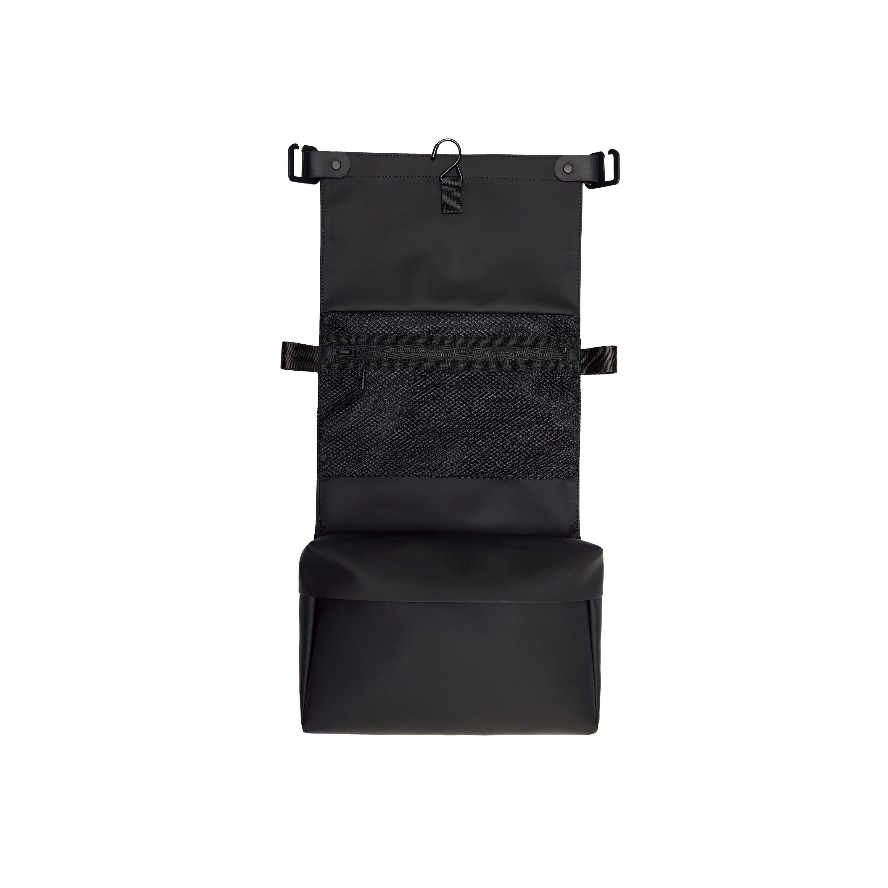 Black 01 - Rains - OTG Wash Bag - 3