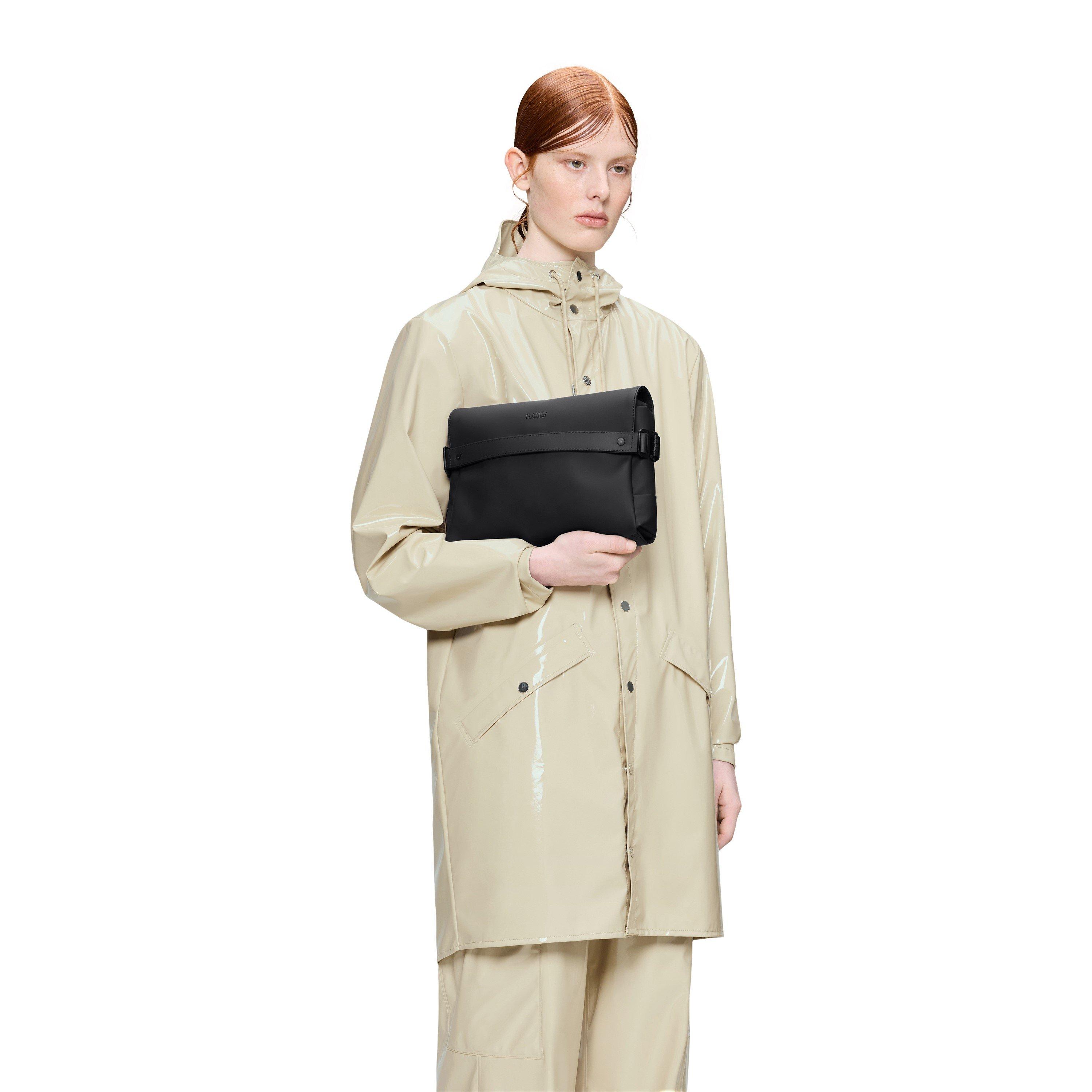 Black 01 - Rains - OTG Wash Bag - 6