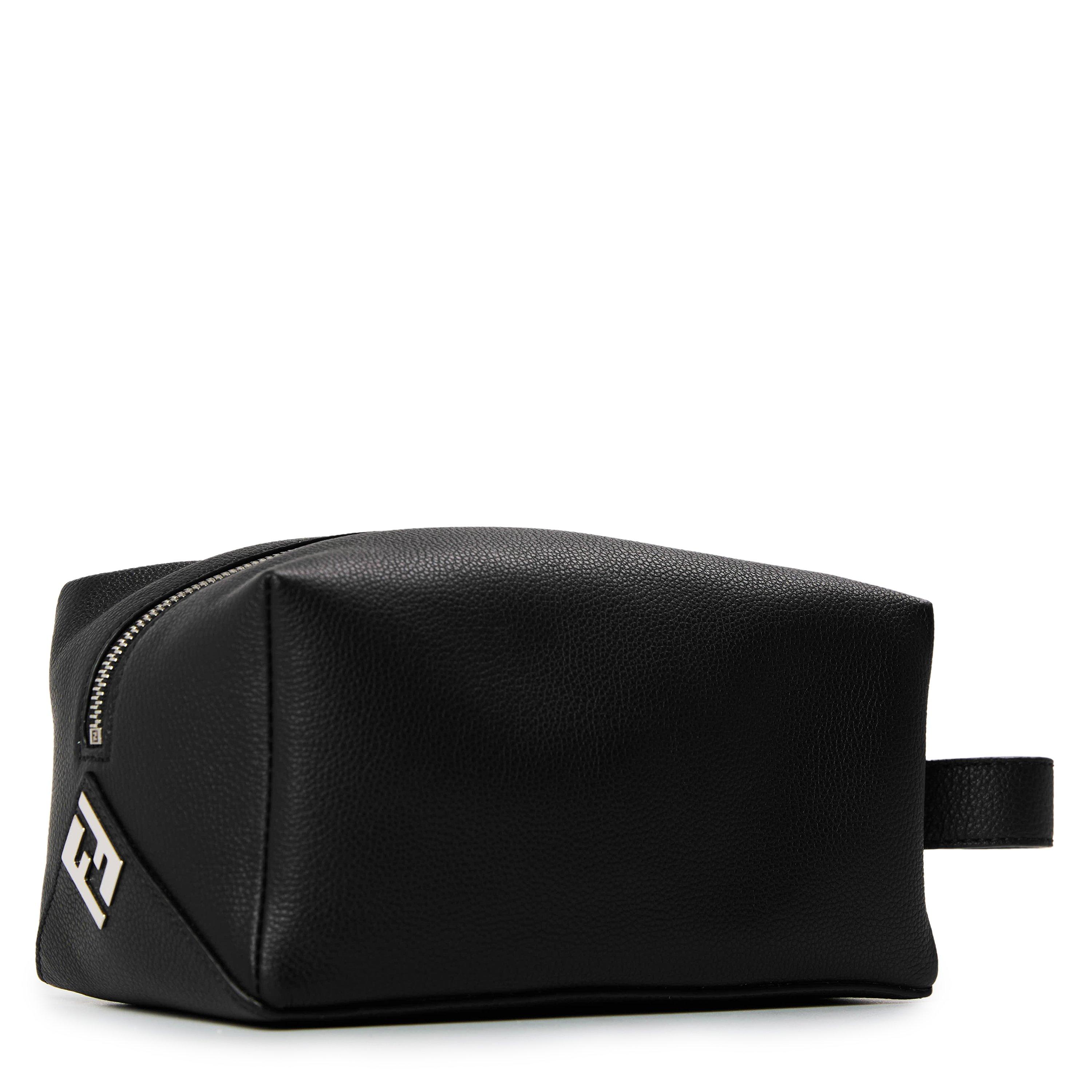 Black - Fendi - Fendi Lthr Wash Bag Sn62 - 2