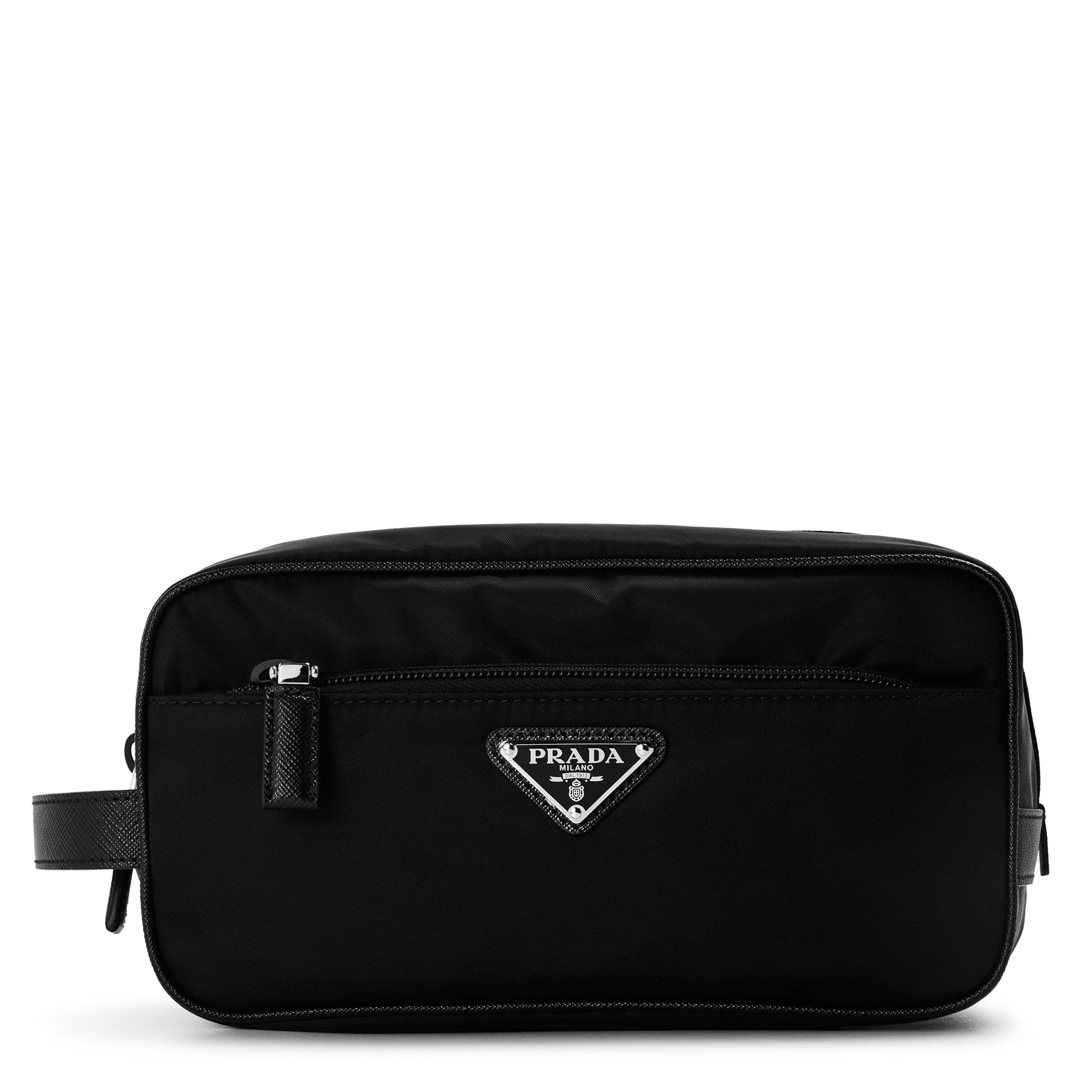 Black - Prada - Men's Wash Bag - 1