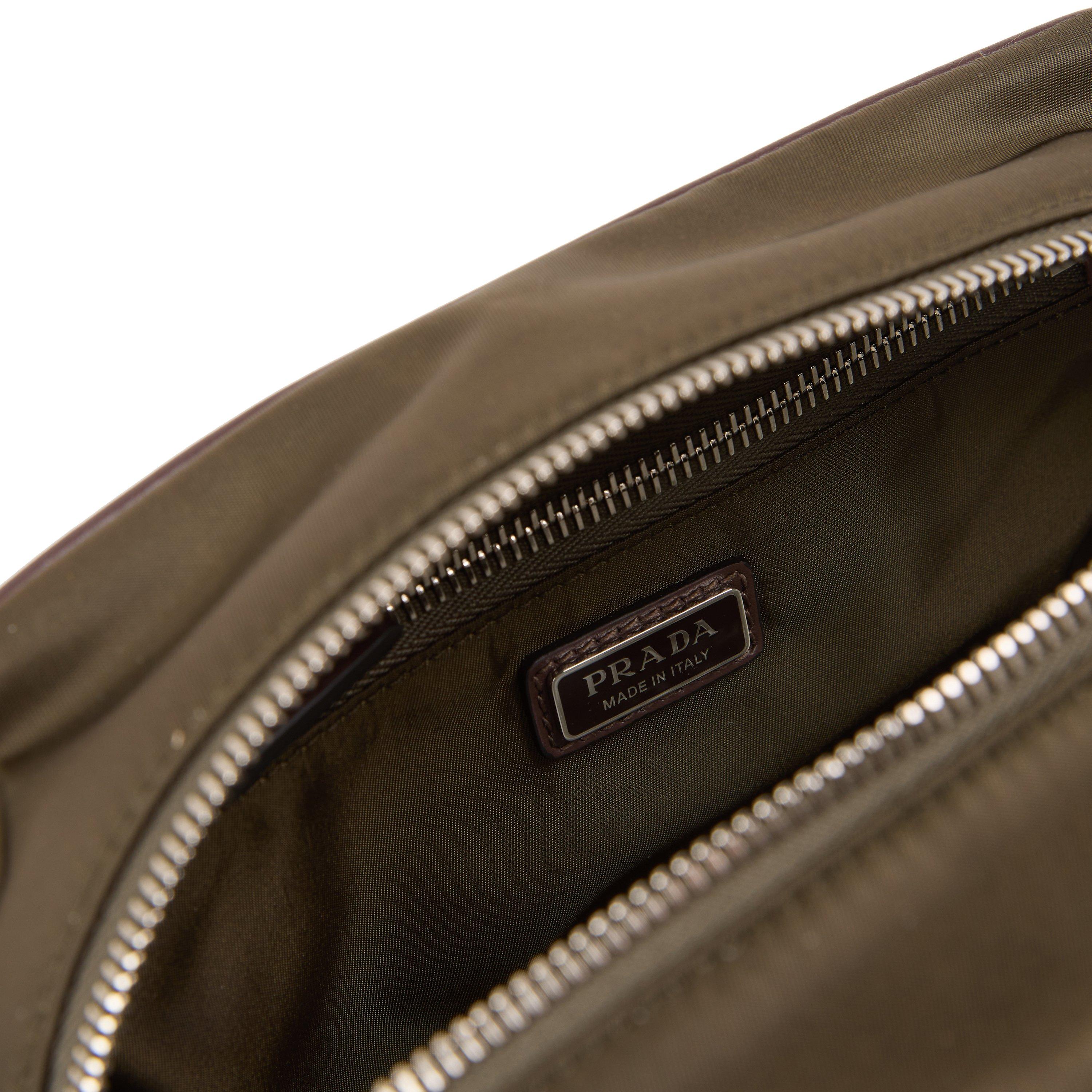 Green - Prada - Men's Wash Bag - 4