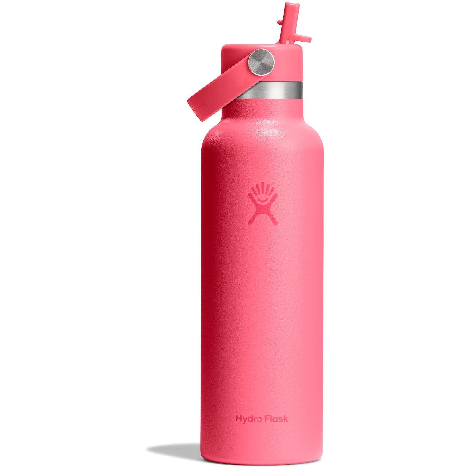 Standard Mouth Water Bottle 621 ml (21 oz) with Flex Straw Cap