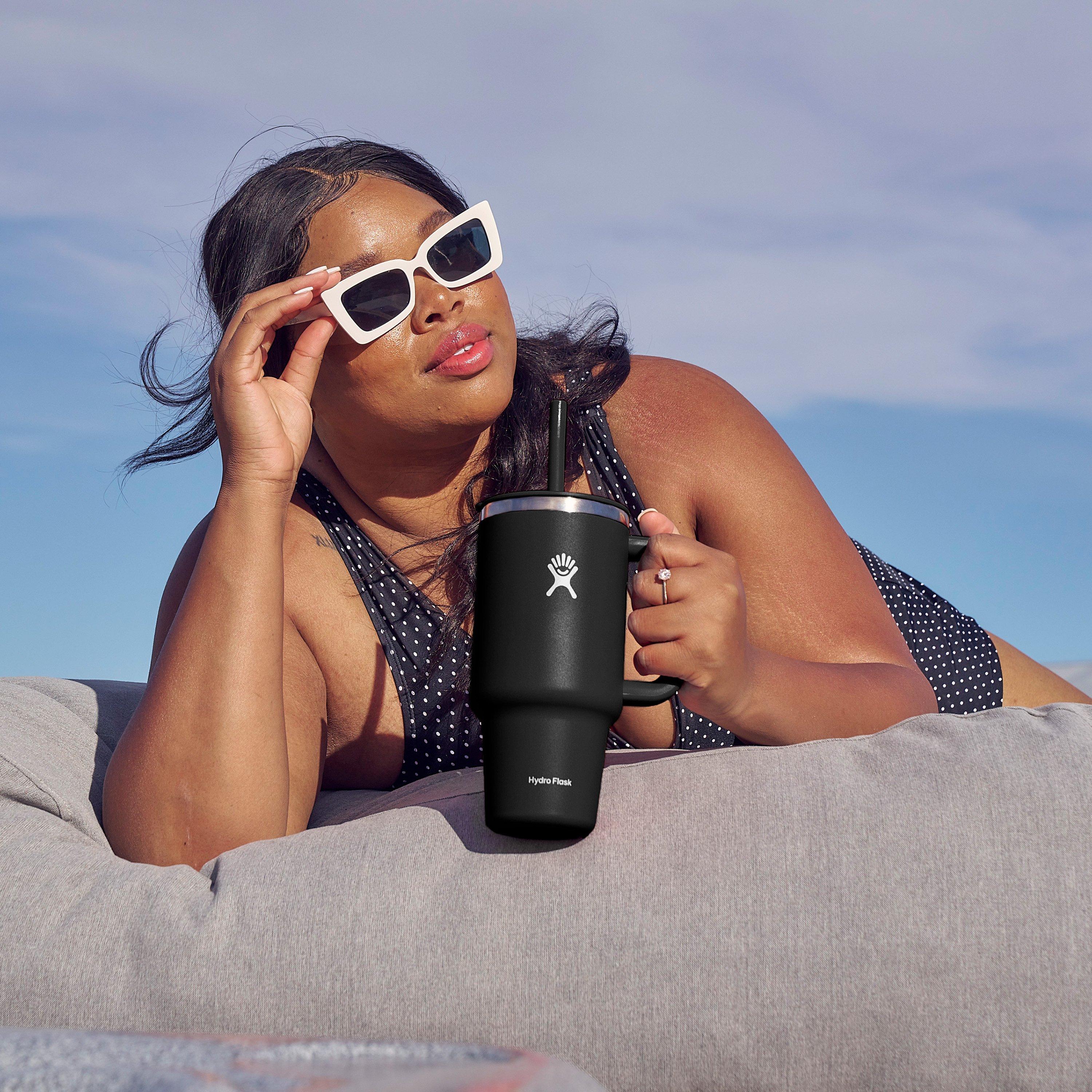 Zwart - Hydro Flask - AROUND TRAVEL TUMBLER - 32 OZ - 3