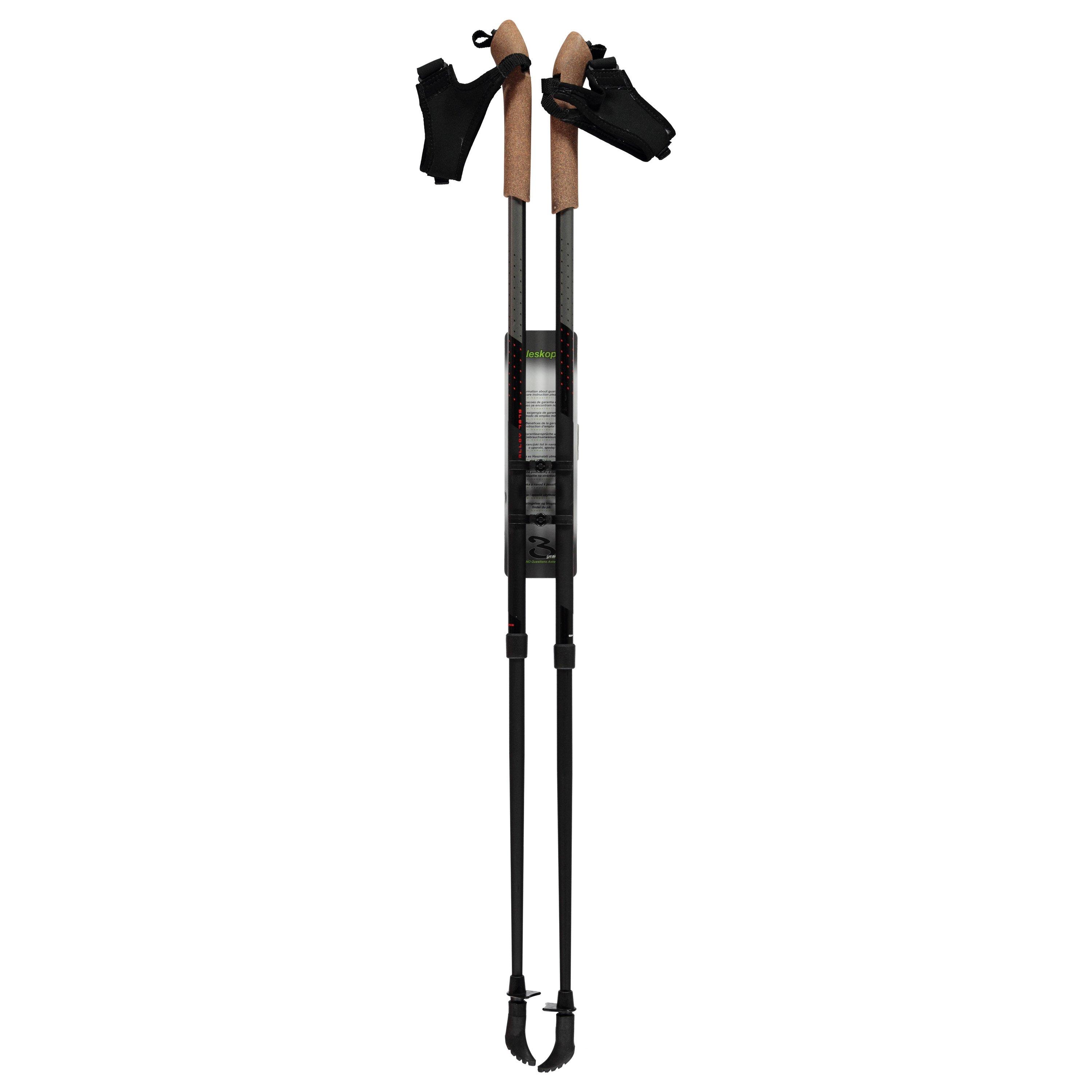 Black - Komperdell - Vario Walking Poles - 3